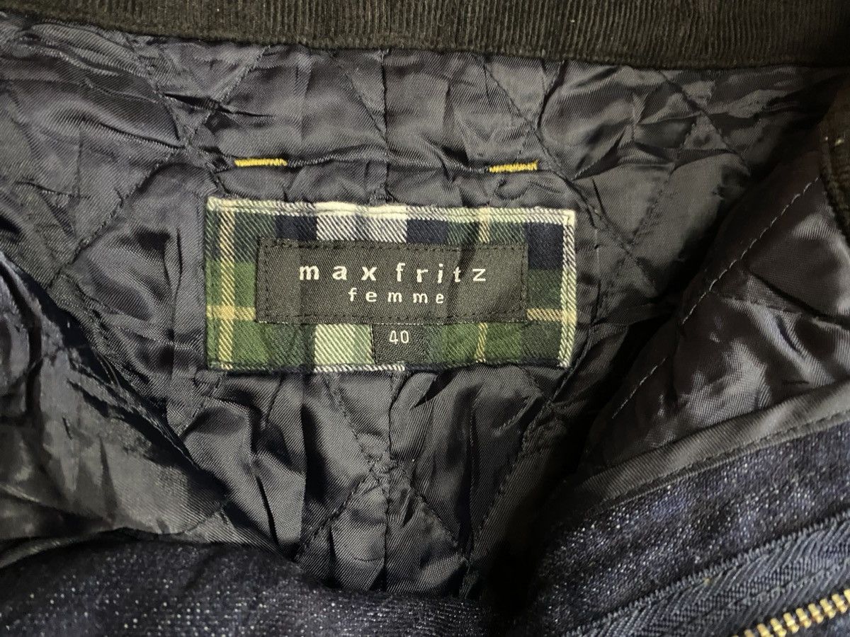 Designer × Japanese Brand Max fritz femme japan biker zipper pocket denim jeans Size US 28 / EU 44 - 3 Thumbnail