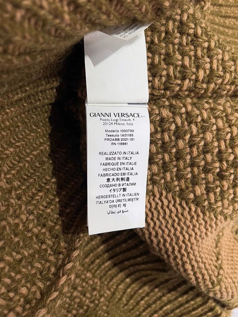 Versace Versace Letter-printed crewneck sweater Size US M / EU 48-50 / 2 - 8 Thumbnail