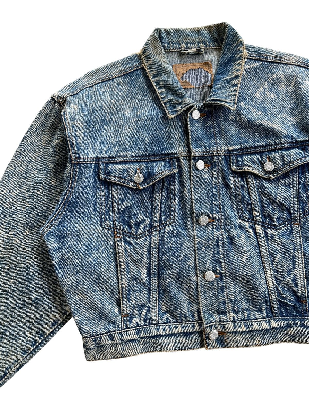 Japanese Brand Vintage Acid Wash Denim Jacket Size US M / EU 48-50 / 2 - 9 Thumbnail