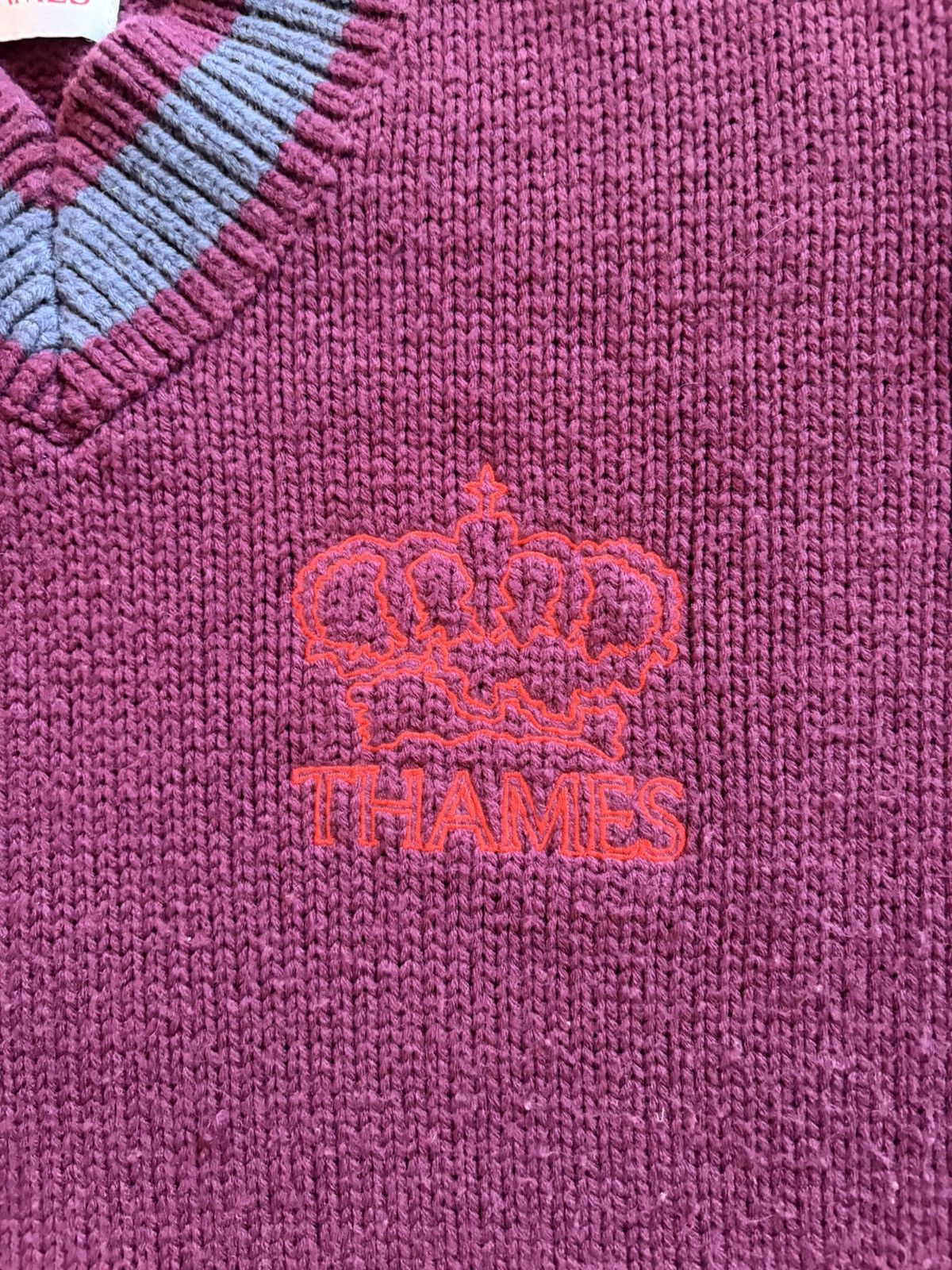 Thames Thames P.G. KNIT Sweater Tyrian Purple Size US M / EU 48-50 / 2 - 3 Thumbnail