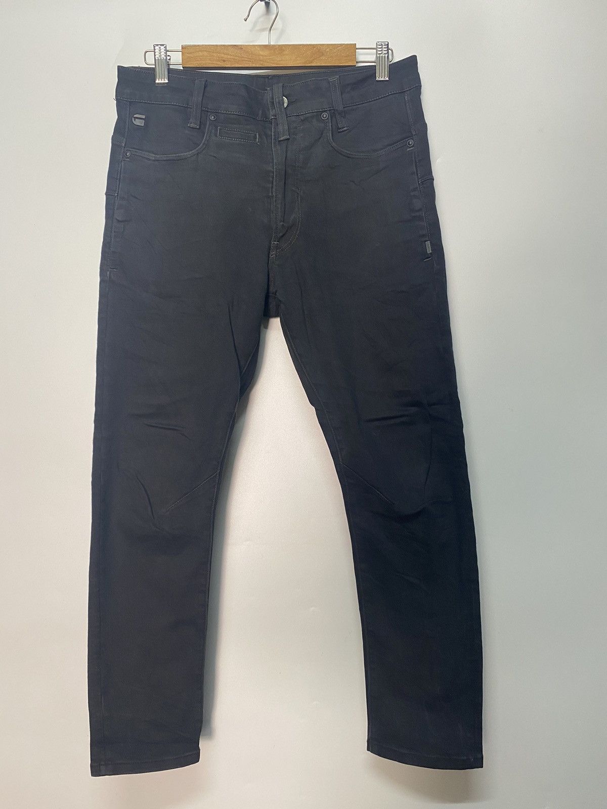 G-Star × Japanese Brand G Star Raw D-Staq 3D Super Slim Stretch Denim Jeans Pants Size US 32 / EU 48 - 1 Thumbnail