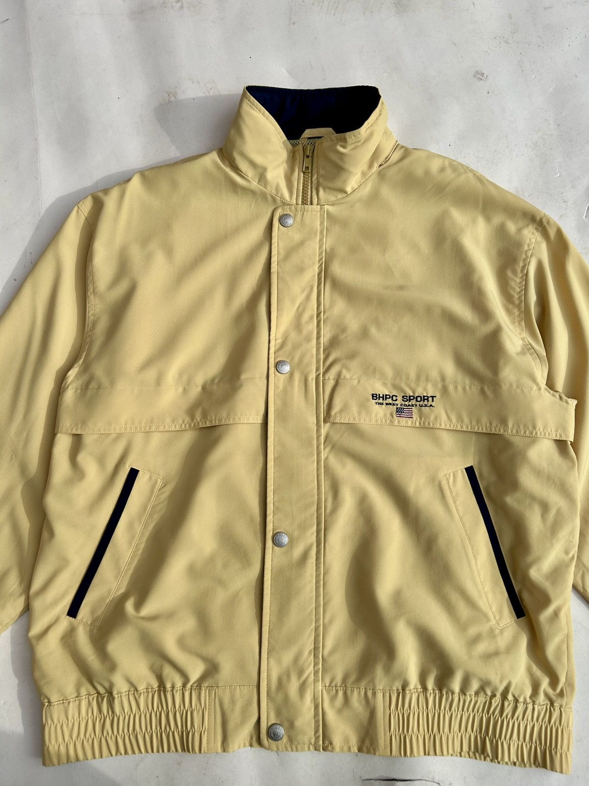 Vintage Vintage Polo Club Beverly Hills Light Zipper Jacket Size US L / EU 52-54 / 3 - 9 Thumbnail