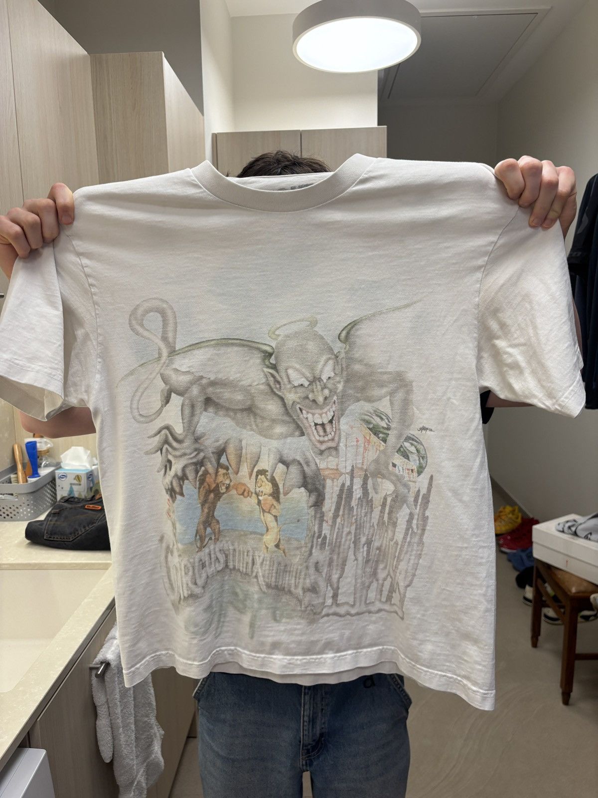 Travis Scott Travis Scott Utopia Circus Maximus 2023 Tour tee Size US XL / EU 56 / 4 - 1 Thumbnail