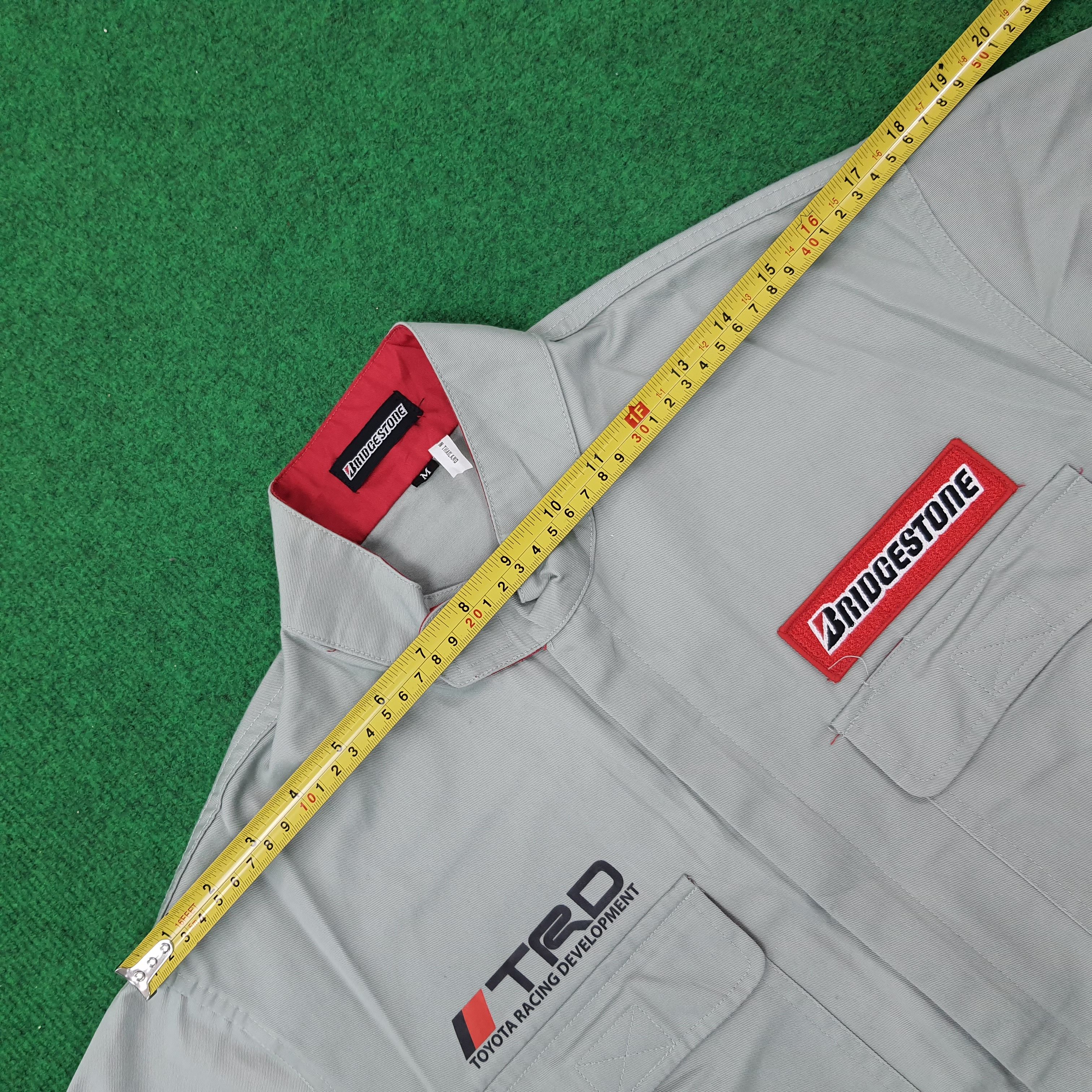Japanese Brand × Vintage Vintage Bridgestone x Custom TRD Racing Coverall C231N13 Size US S / EU 44-46 / 1 - 10 Thumbnail