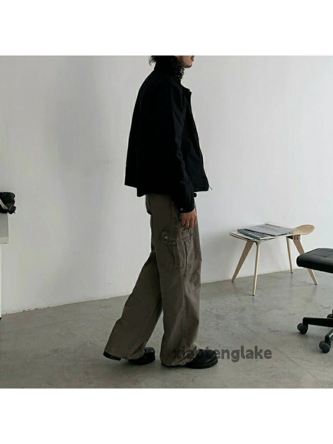 Designer × Vintage washed faded cleanfit utility yuppie military cargo pants Size US 34 / EU 50 - 2 Thumbnail