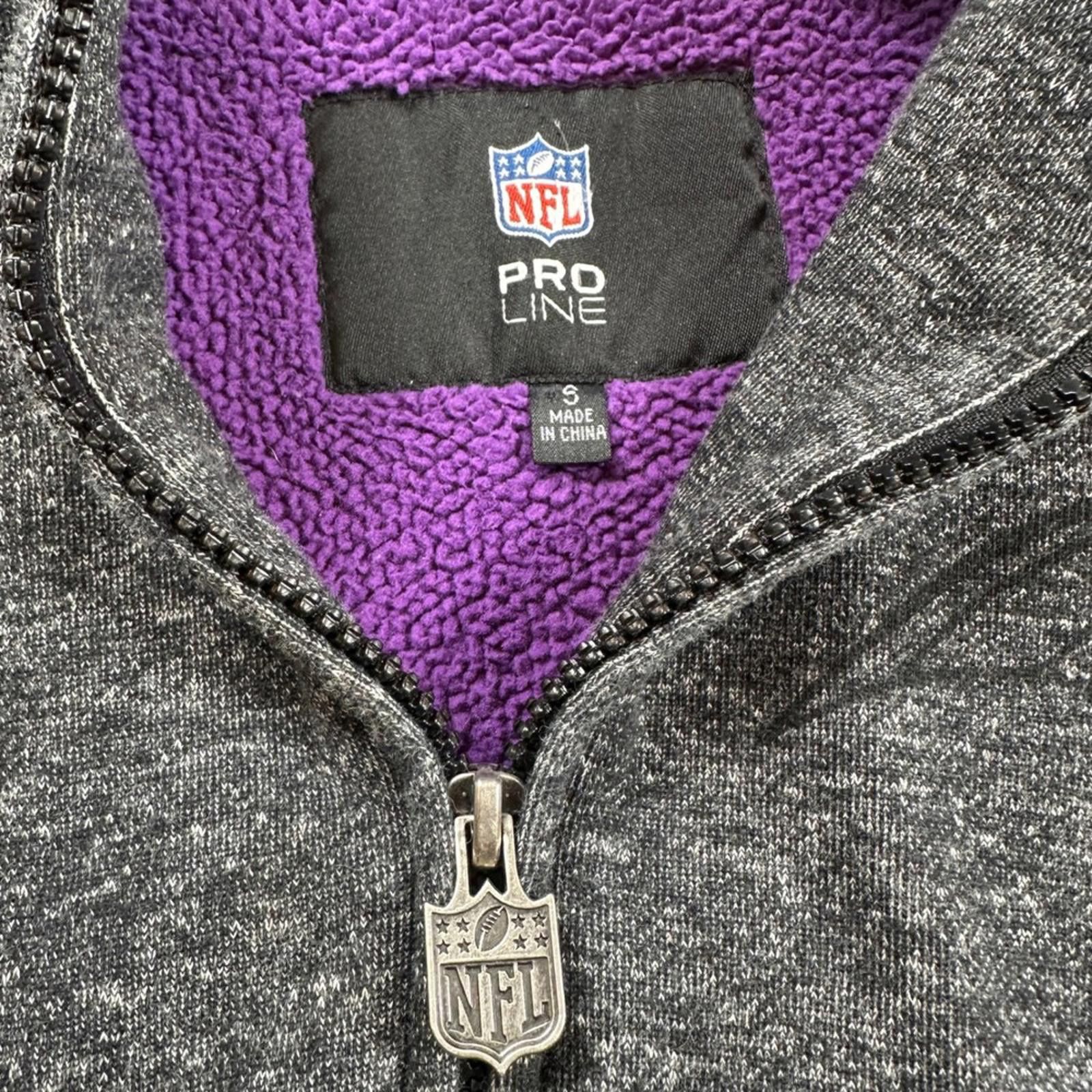 Other NFL Pro Line Minnesota Vikings Sherpa Lined Hoodie Mens S Size US S / EU 44-46 / 1 - 4 Thumbnail