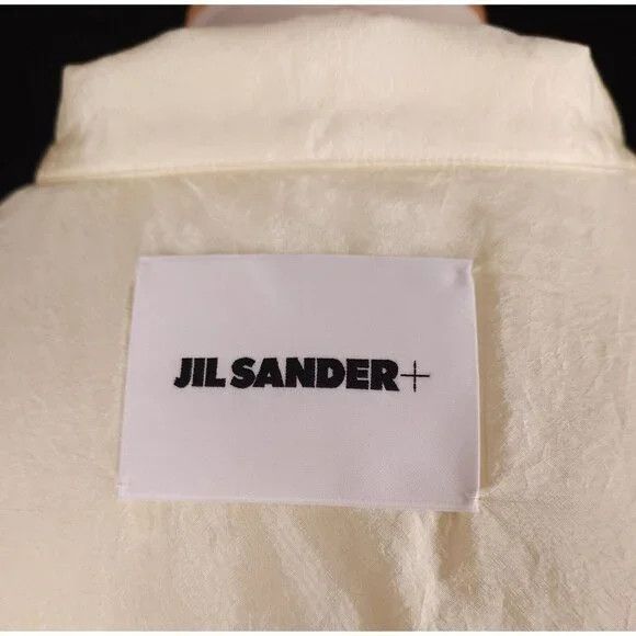Jil Sander Jil Sander Padded Silk Shirt in Yellow 46 S Mens Size US S / EU 44-46 / 1 - 10 Thumbnail