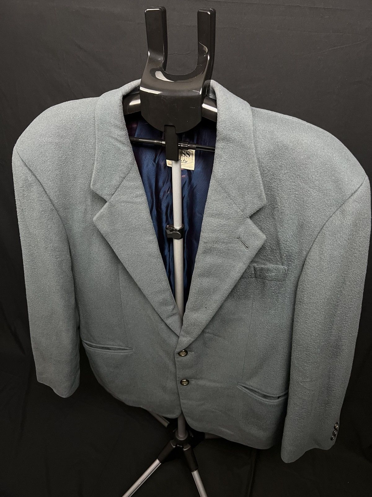 Hugo × Hugo Boss × Vintage 🔴 Vintage cashmere-wool Hugo Boss twenty Don Gil blazer Size 52R - 4 Thumbnail