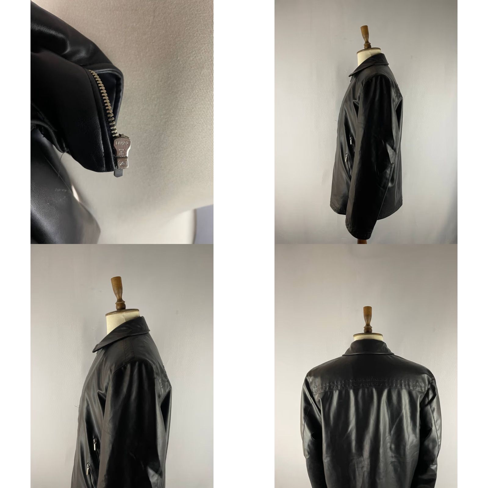 Versace Jeans Couture Versace Jeans Mens Bomber Jacket L Black Polyester Full Zip Jacket Coated PVC Lining Regular Fit Size US L / EU 52-54 / 3 - 10 Thumbnail