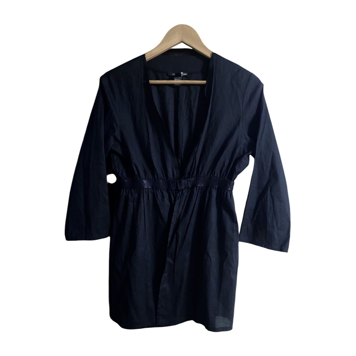 Just Cavalli Just Cavalli Beachwear Black Top Blouse Cape Beach Robe Size M / US 6-8 / IT 42-44 - 1 Thumbnail