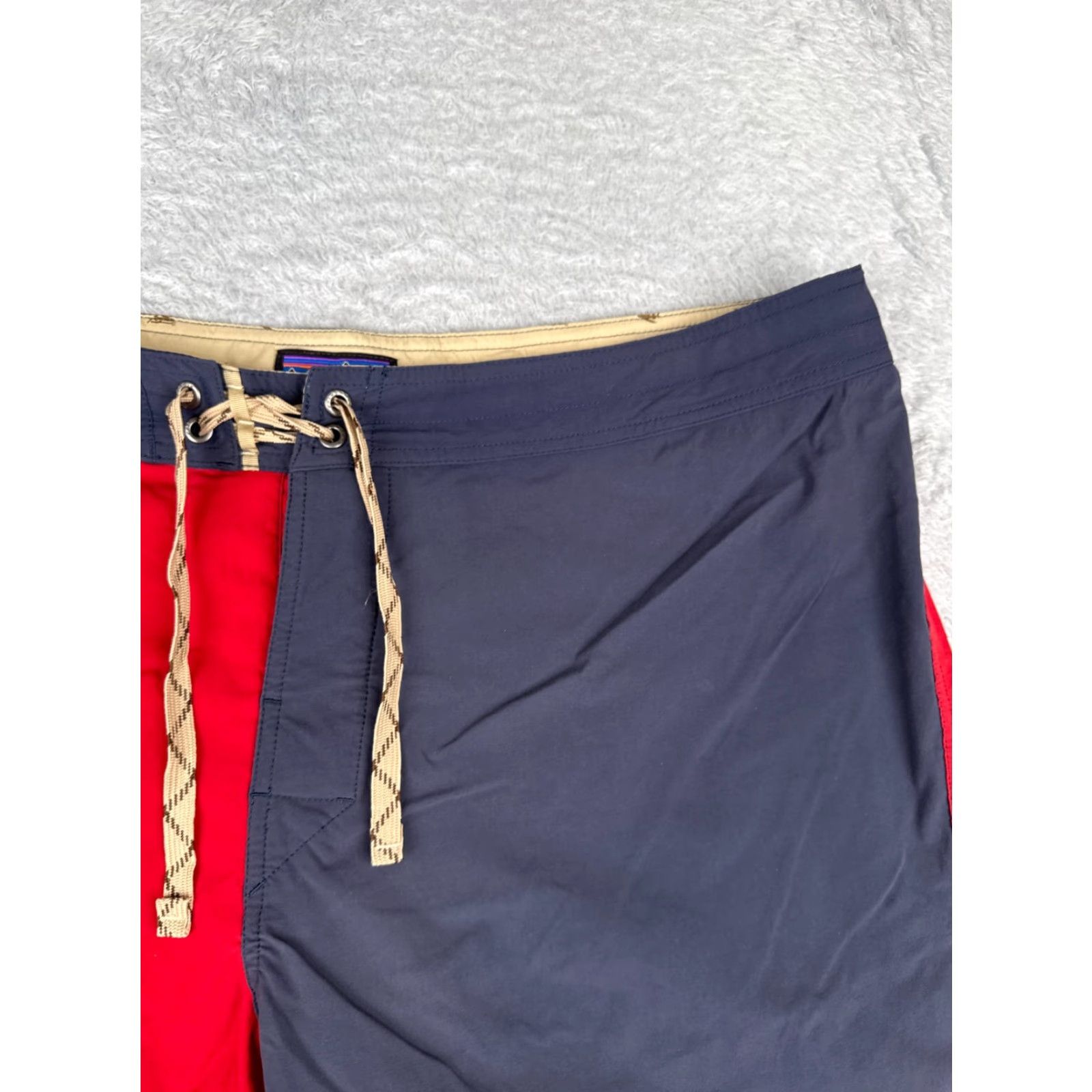 Patagonia VINTAGE Patagonia Board Shorts Mens 40 Blue Red Wavefarer Nylon Surf Beach Beachwear Swim Trunks 100% Nylon Surfing Mens Size US 40 / EU 56 - 5 Thumbnail
