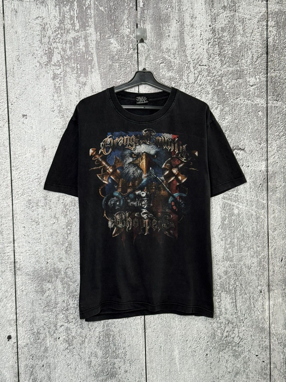 West Coast Choppers Orange County Choppers Eagle Motorcycle Graphic Biker Tee Size US L / EU 52-54 / 3 - 2 Thumbnail