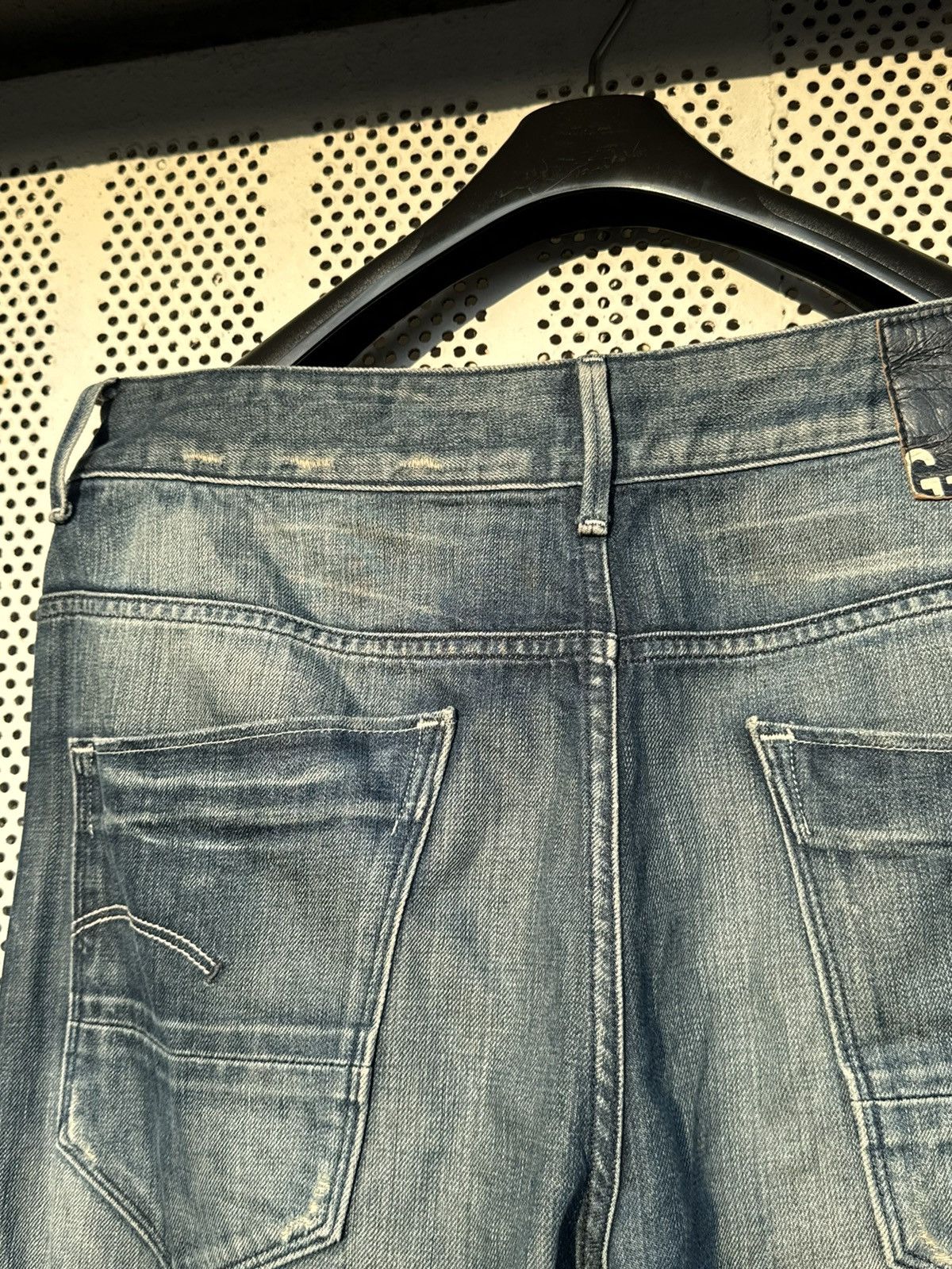 G-Star G Star Raw GS01 Vintage Men’s Jeans 3D Size US 34 / EU 50 - 20 Thumbnail
