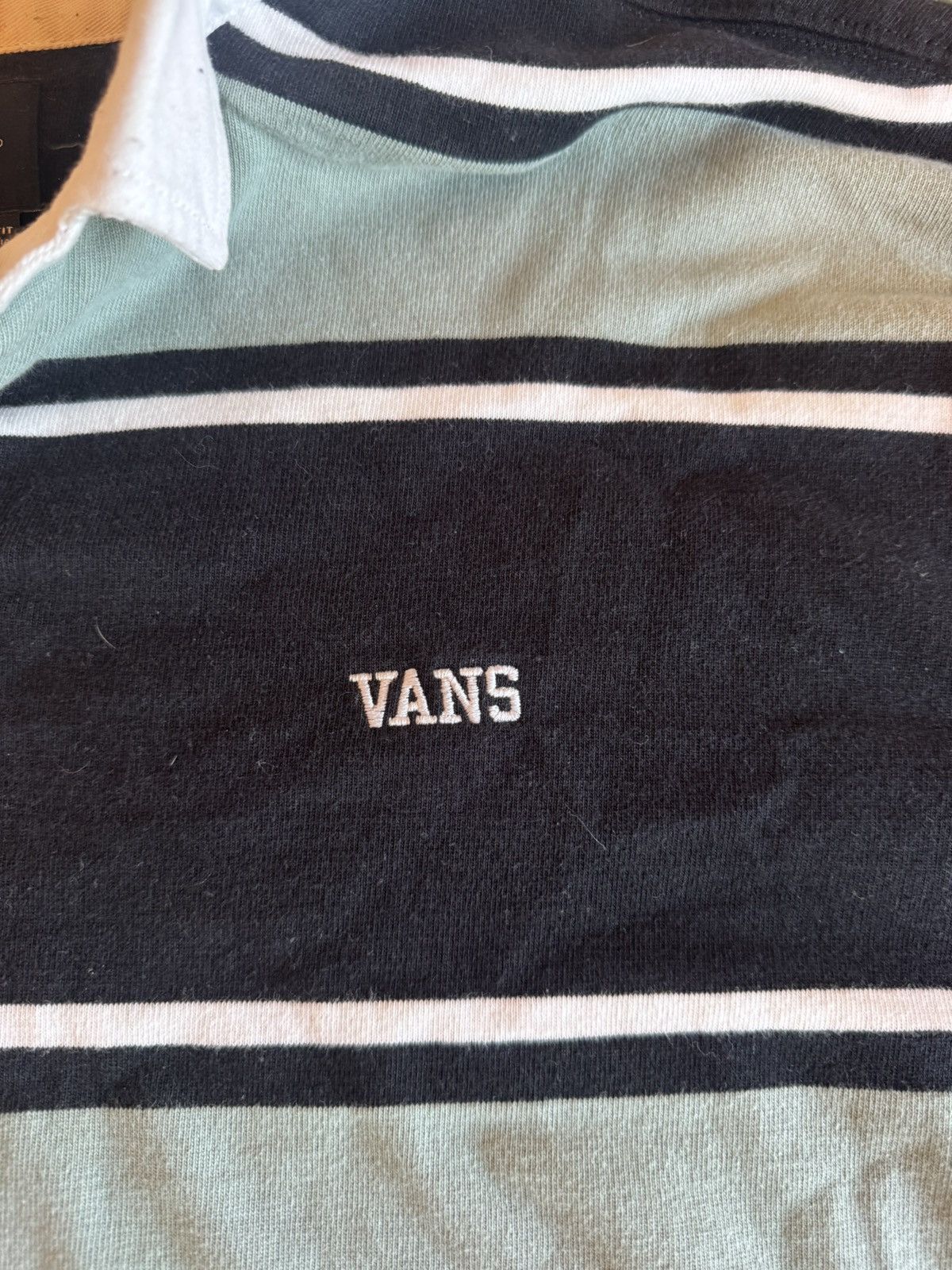Vans vans striped polo Size US XL / EU 56 / 4 - 2 Thumbnail