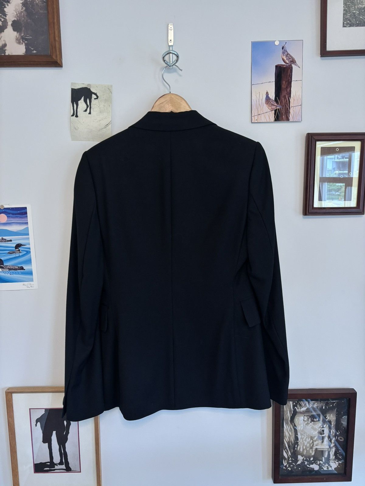 Dirk Bikkembergs Dirk Bikkembergs 90’s Peak Lapel Virgin Wool Blazer Size 46R - 2 Thumbnail