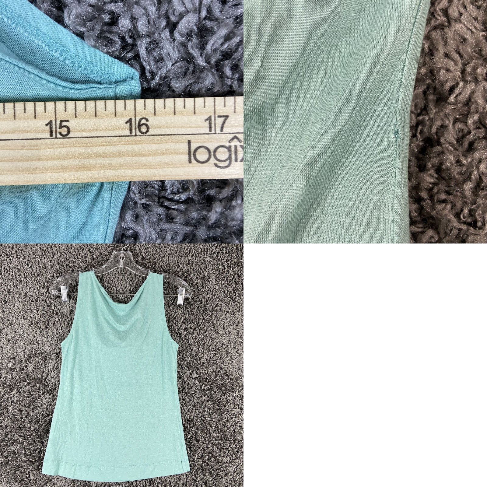 H&M H&M Tank Women S Blue Tank Top Size S / US 4 / IT 40 - 8 Thumbnail