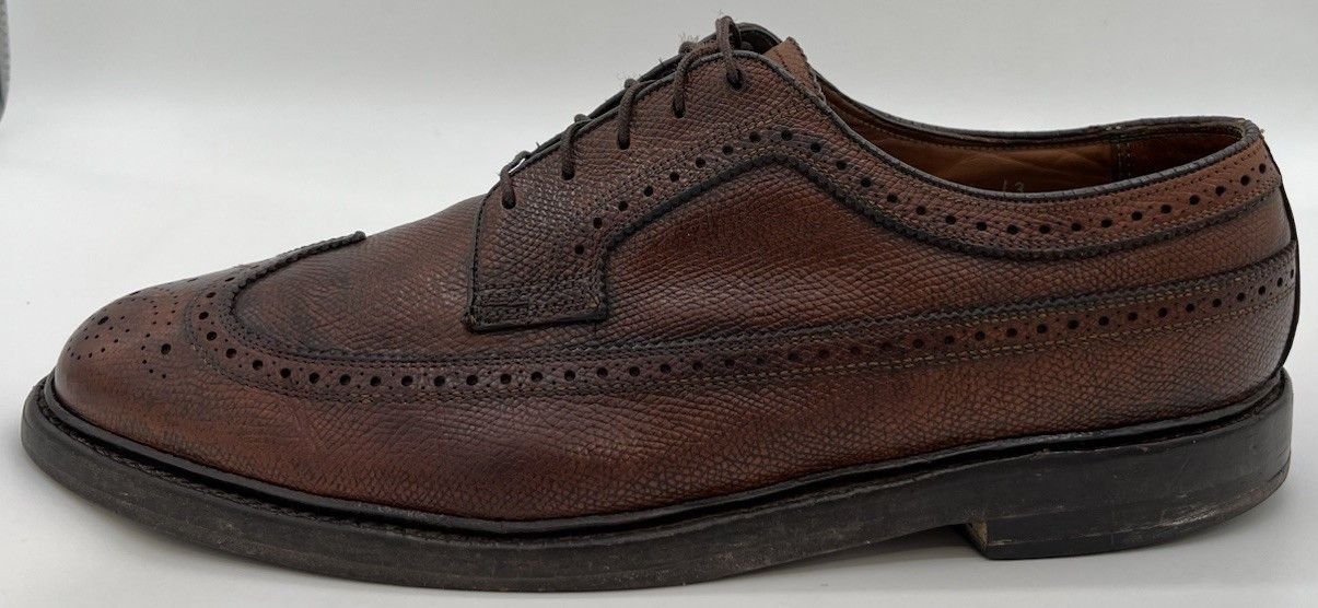 Florsheim Florsheim Imperial Vintage 9.5E Longwing Wingtip Gunbo0at Size US 9.5 / EU 42-43 - 5 Thumbnail