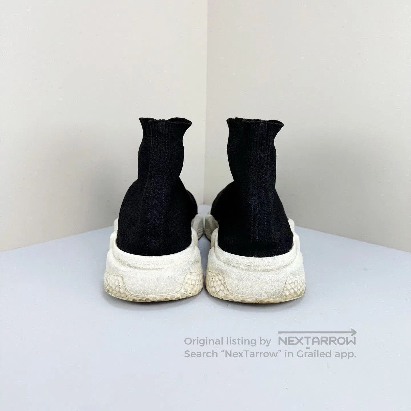 Balenciaga Balenciaga Letter Sock Shoes. Size US 10 / EU 43 - 3 Thumbnail
