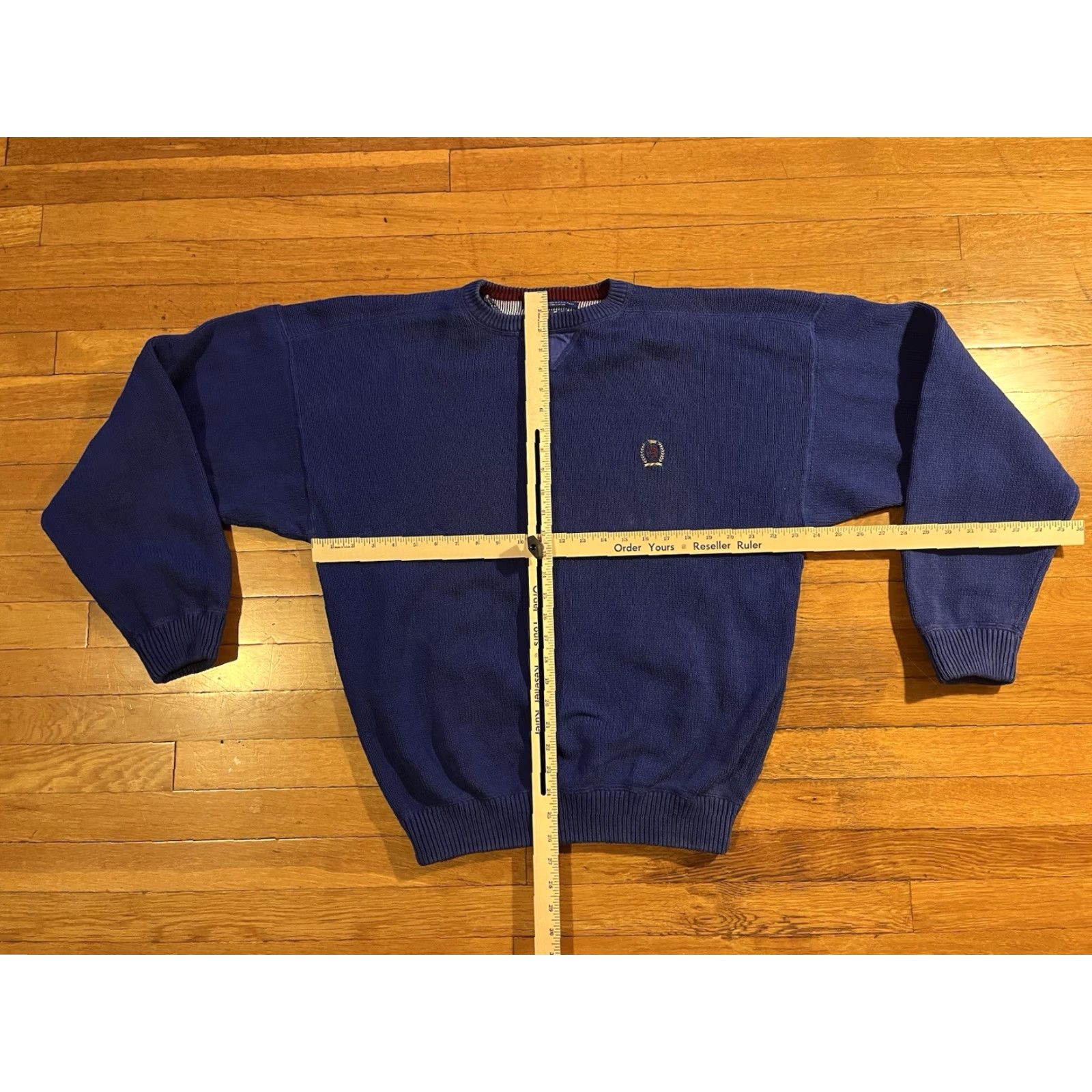 Tommy Hilfiger VINTAGE Tommy Hilfiger Sweater Men’s L Pullover Knit Size US L / EU 52-54 / 3 - 7 Thumbnail
