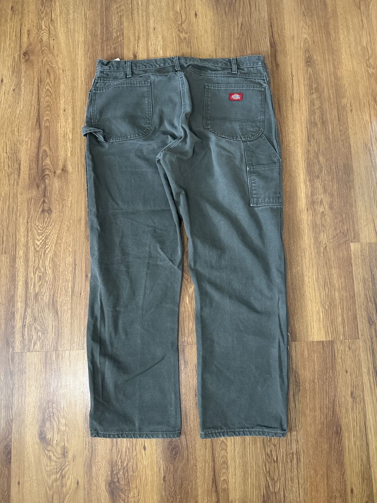 Vintage dickies olive carpenters (42x32) Size US 42 / EU 58 - 2 Thumbnail