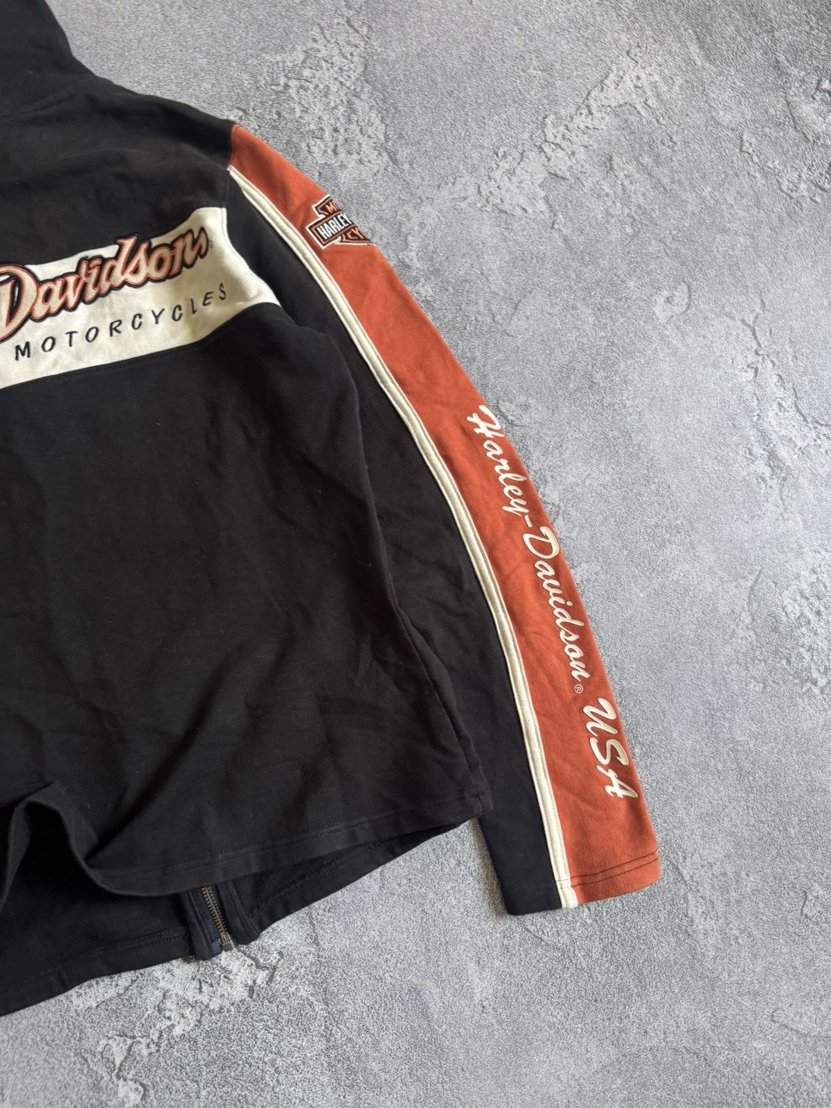 Harley Davidson Harley Davidson S zip turtleneck pullover sweater knit faded Size S / US 4 / IT 40 - 4 Thumbnail