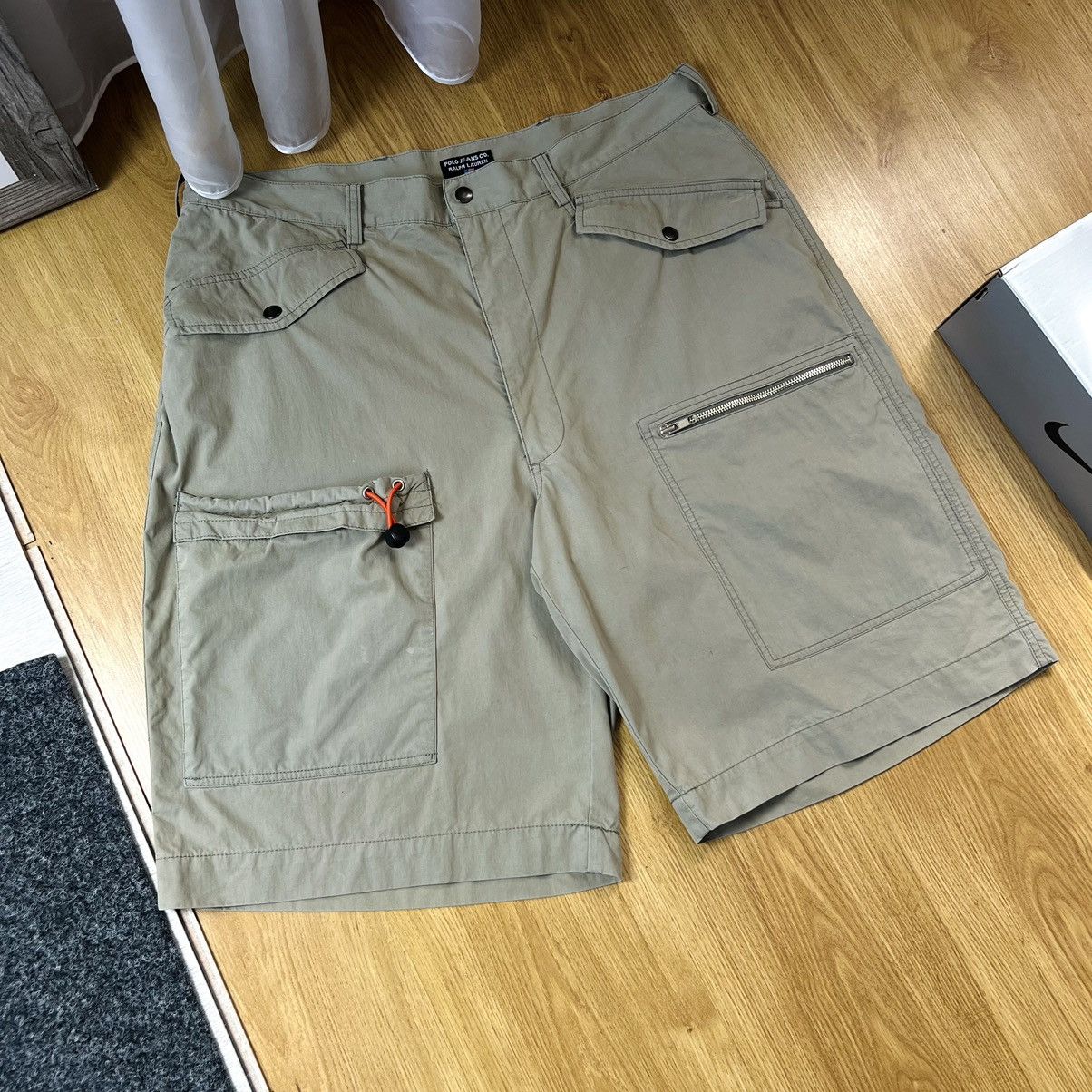 Polo Ralph Lauren × Vintage Shorts polo jeans Ralph Lauren vintage cargo military Size US 36 / EU 52 - 2 Thumbnail