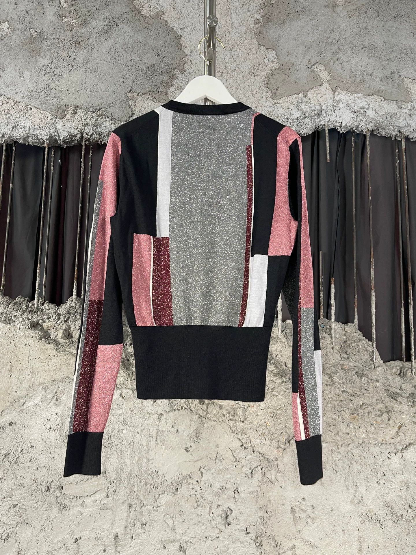 Dolce & Gabbana DOLCE & GABBANA KNIT LONG-SLEEVE TOP WOMEN'S 38 NEW Size XS / US 0-2 / IT 36-38 - 2 Thumbnail