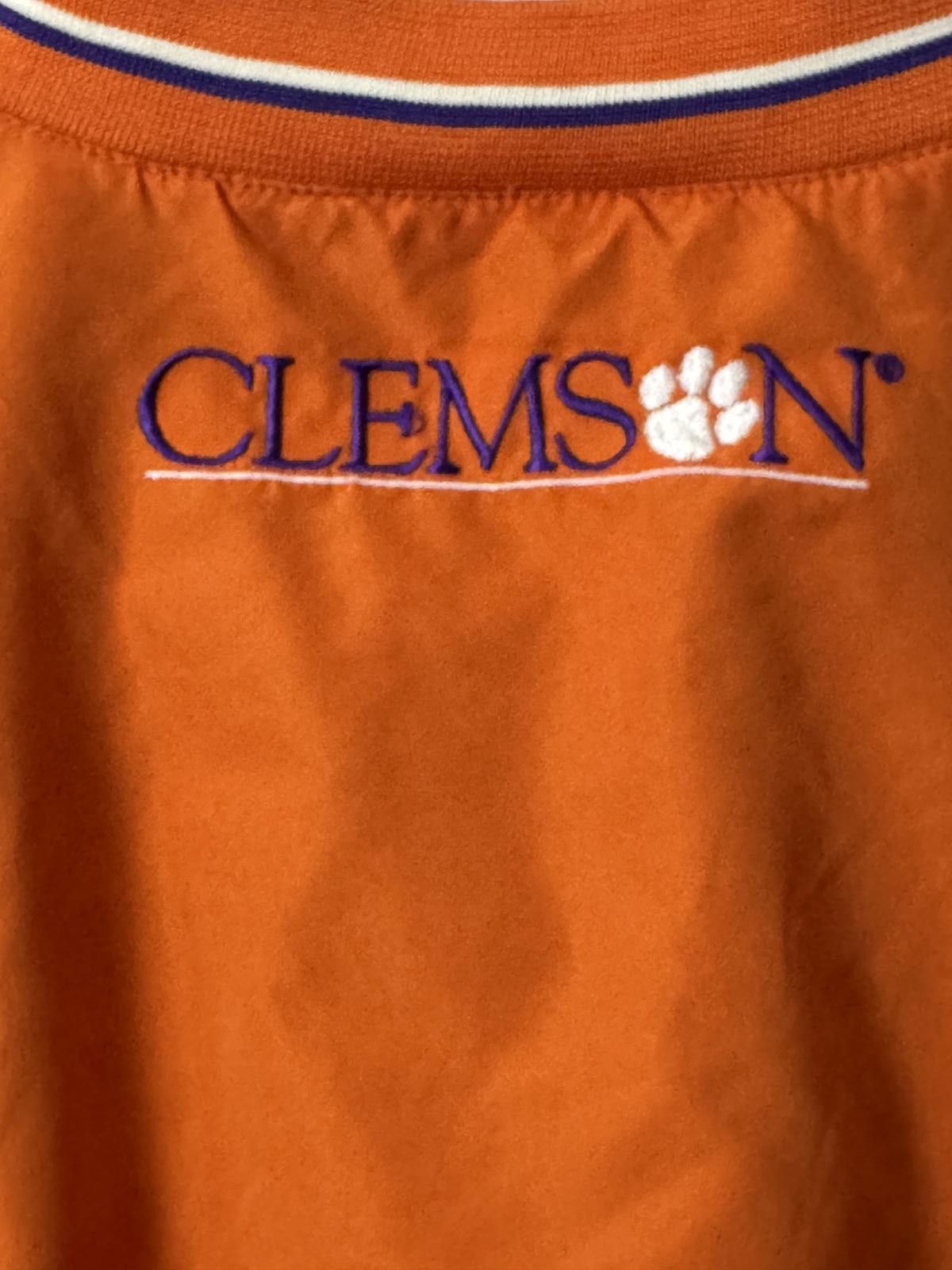 Other 58 Sports Embroidered Clemson Pullover Jacket-XL Size US XL / EU 56 / 4 - 4 Thumbnail