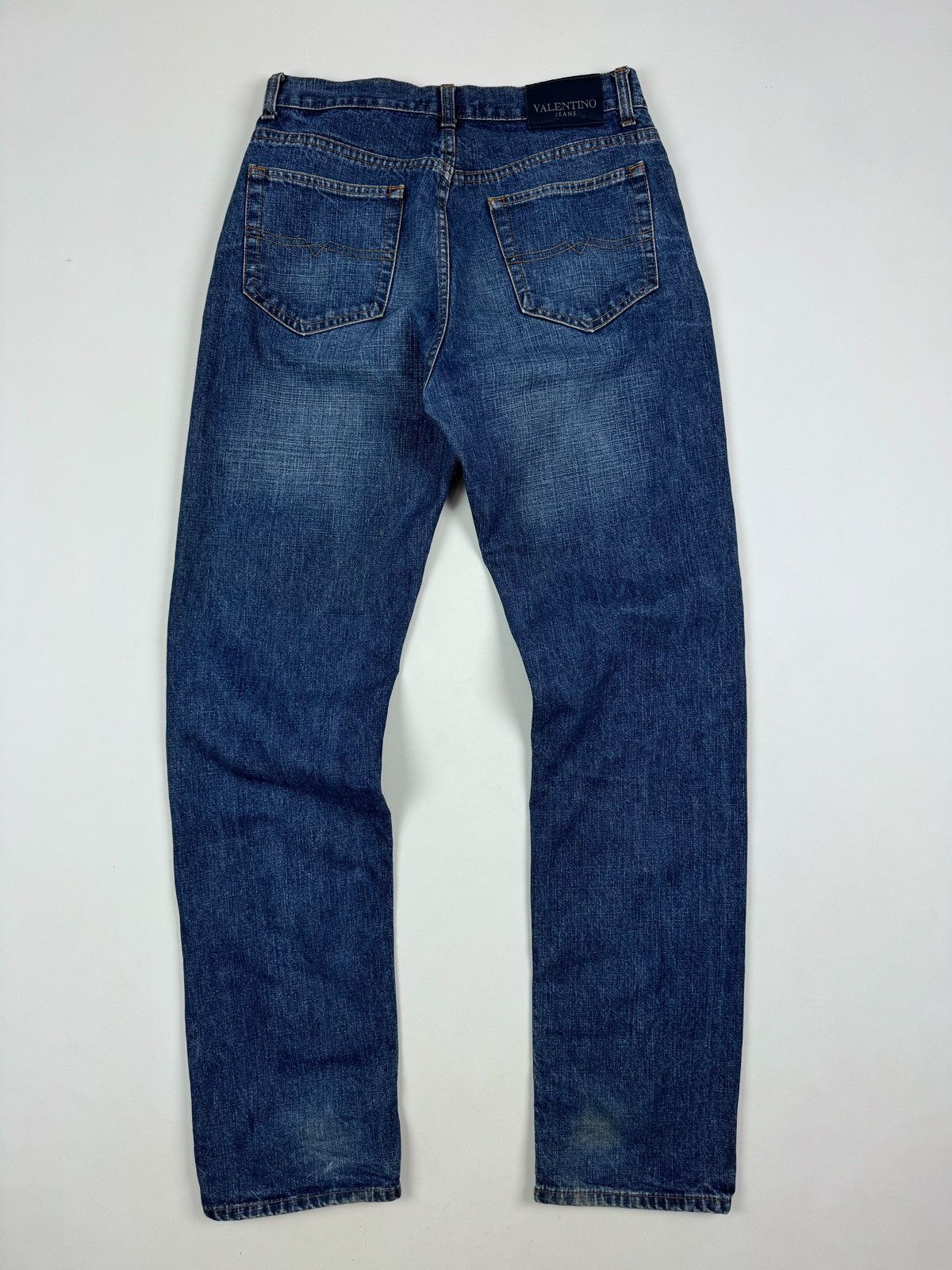 Valentino Vintage Valentino Jeans Washed Denim Jeans Pants Size US 33 - 12 Thumbnail