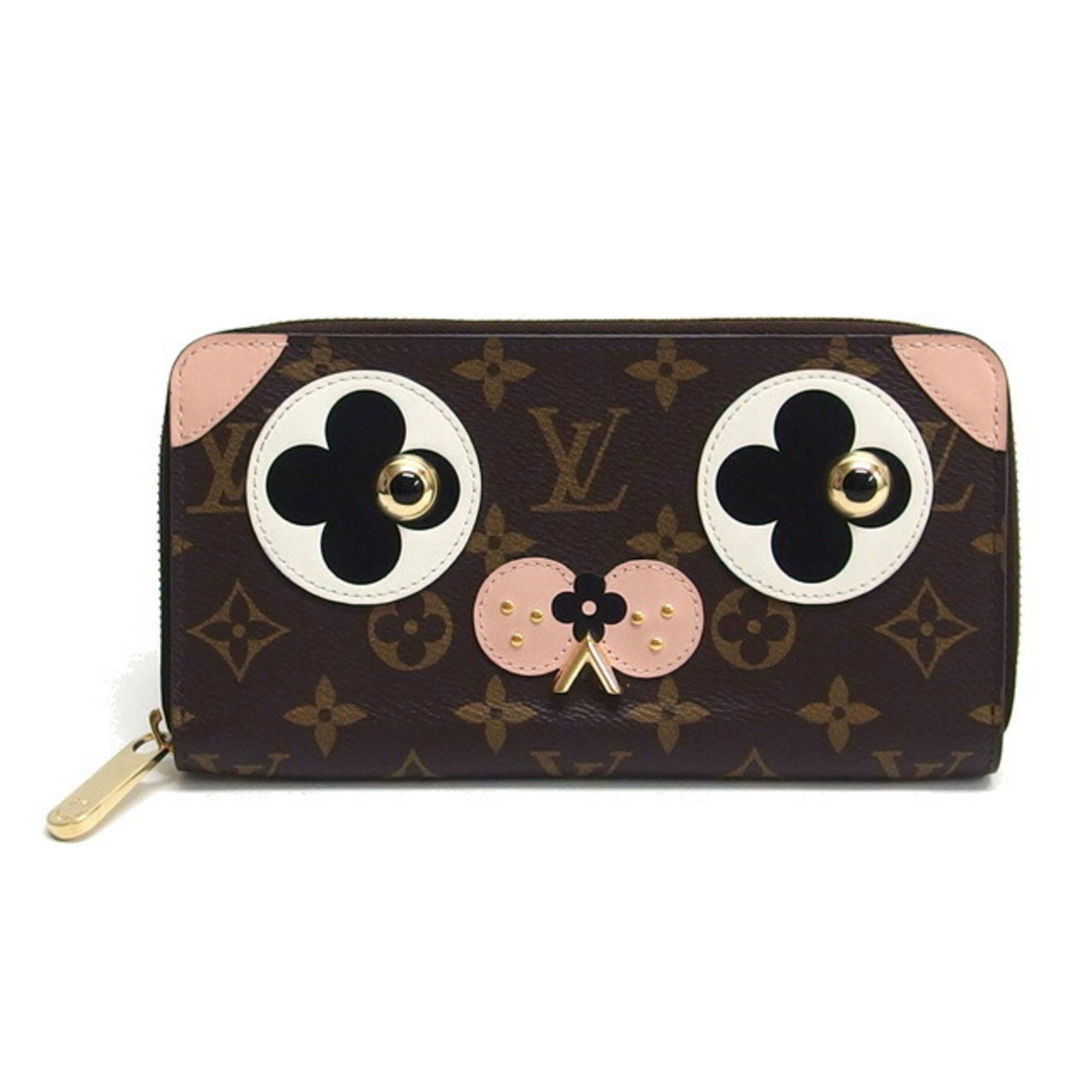 Louis Vuitton Monogram Zippy Wallet DOG 2018SS Long