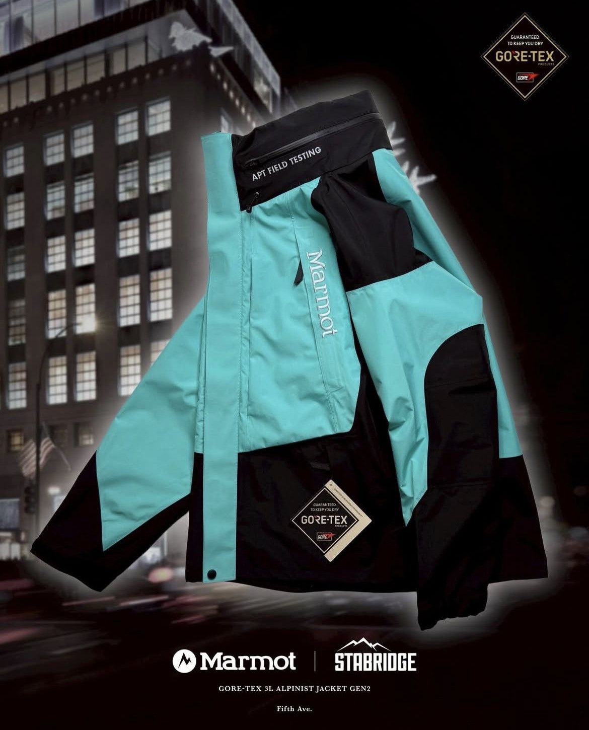 Marmot "STABRIDGE × Marmot" GORE-TEX 3L ALPINIST JACKET GEN2 Size US XL / EU 56 / 4 - 4 Thumbnail