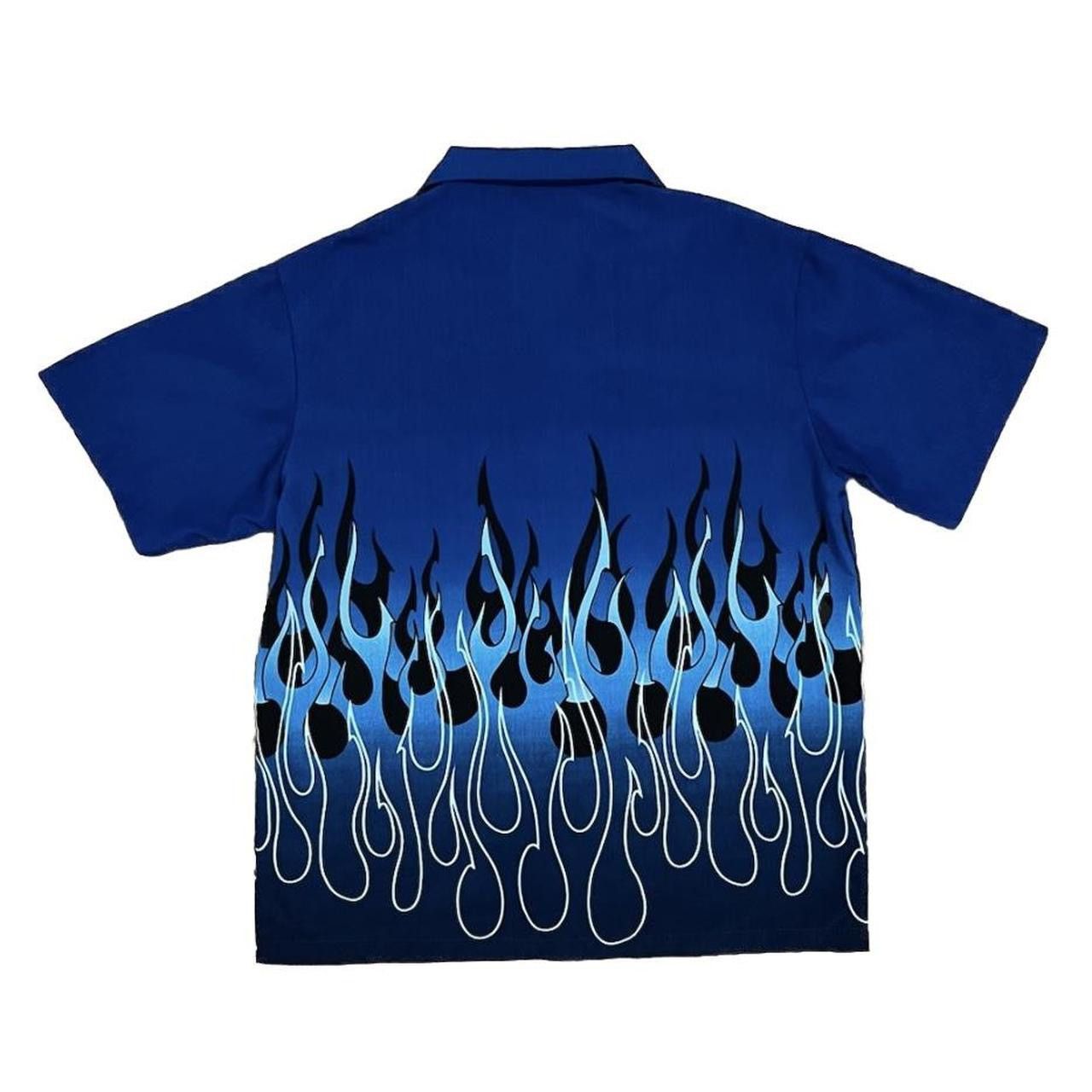 Other Tribal Flame Button Up Shirt Size US L / EU 52-54 / 3 - 2 Thumbnail