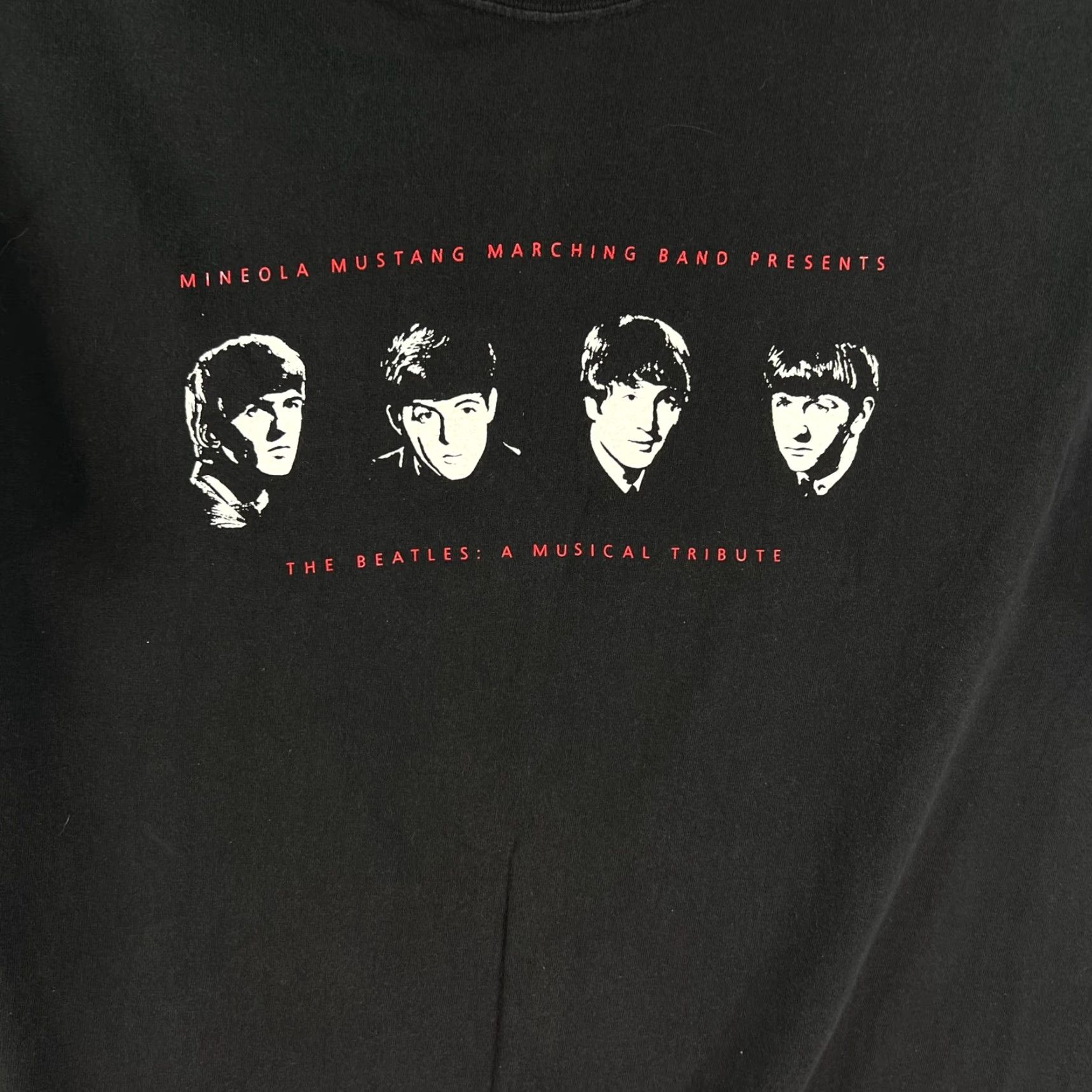 Disney VINTAGE Beatles Shirt Disney World 2003 T-Shirt Adult L Black Logo Graphic Mens Size US L / EU 52-54 / 3 - 3 Thumbnail