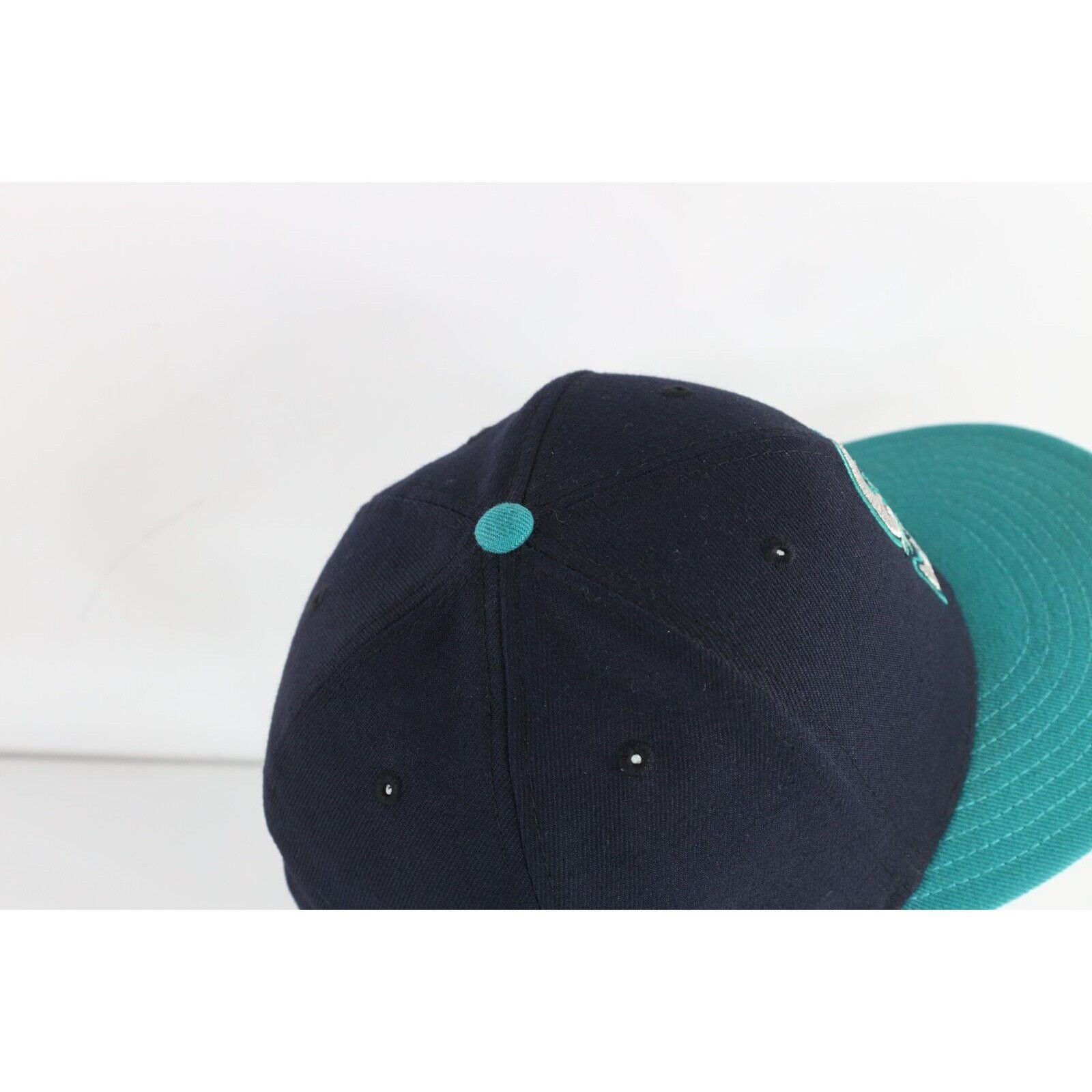 New Era × Vintage Vintage New Era Seattle Mariners Baseball Fitted Hat 7 3/8 Size ONE SIZE - 7 Thumbnail