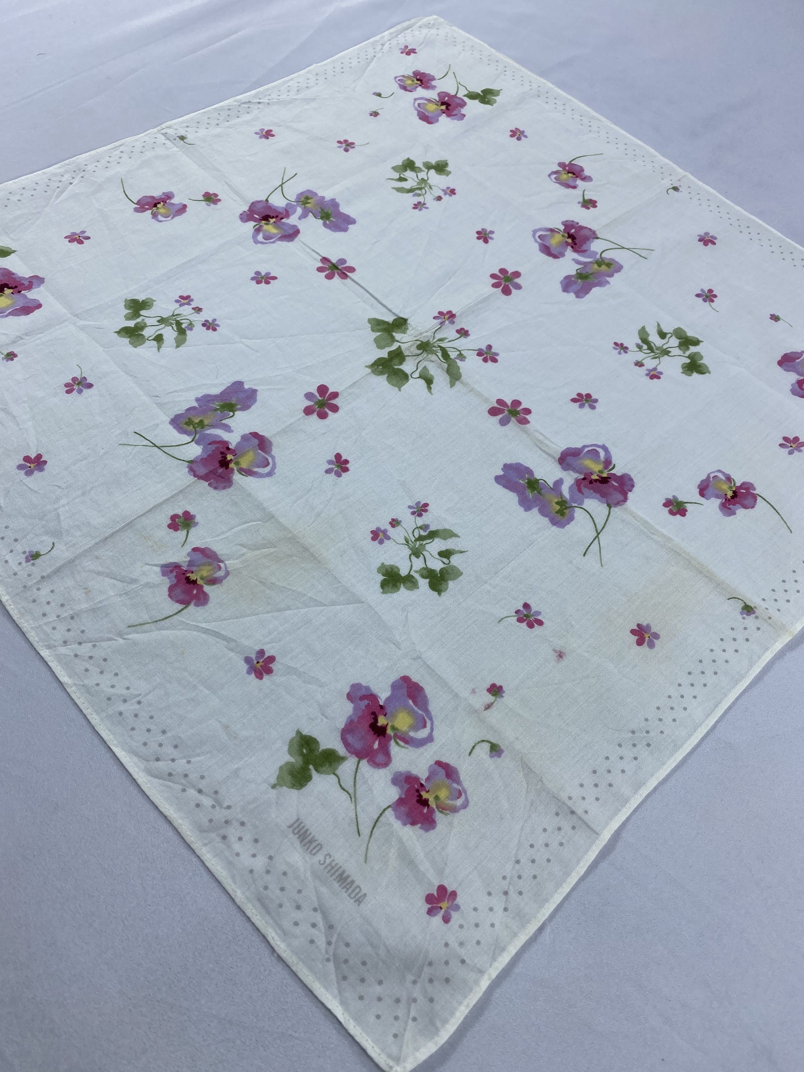 Junko Shimada × Vintage Junko Shimada Handkerchief / Bandana / Neckerchief Size ONE SIZE - 4 Thumbnail