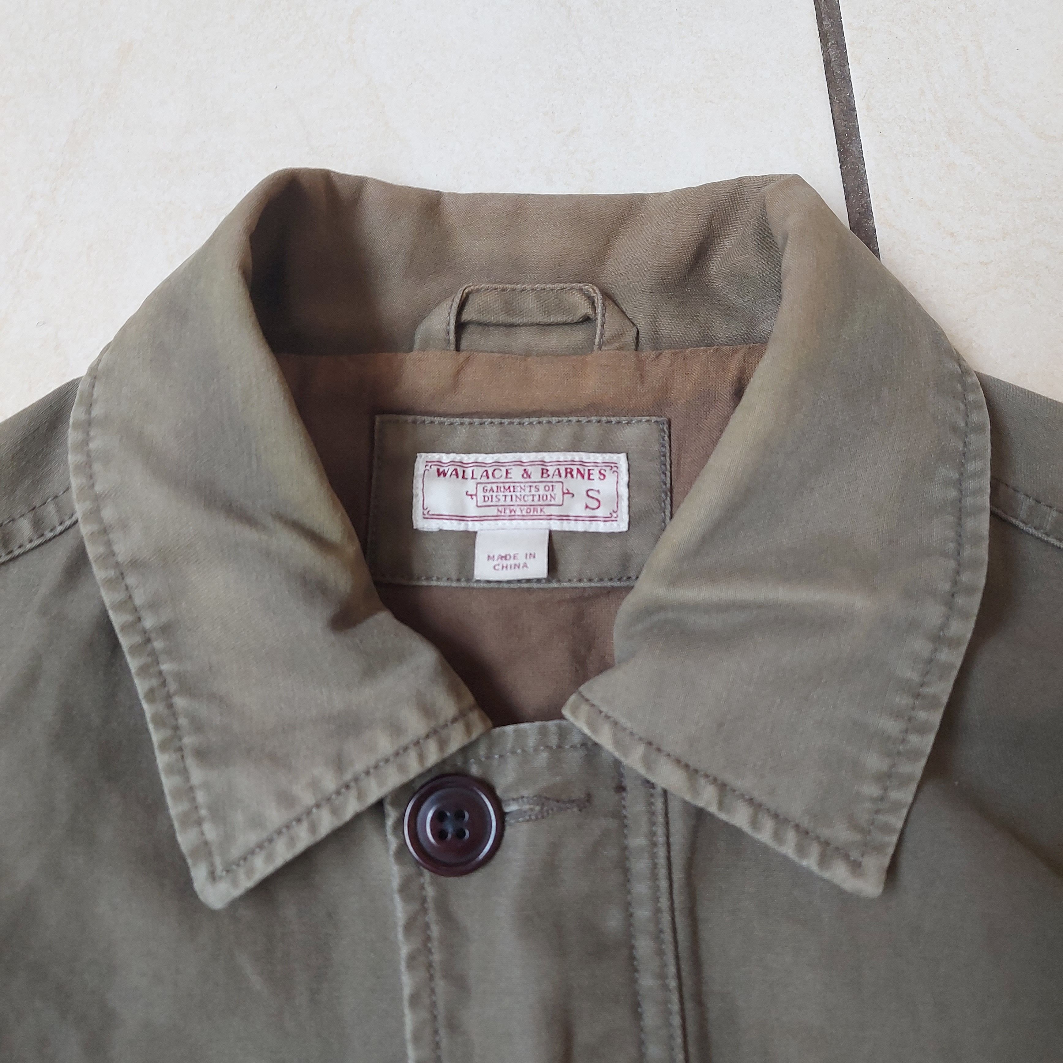 Wallace & Barnes Wallace & Barnes Military field full zip jacket Size US S / EU 44-46 / 1 - 5 Thumbnail