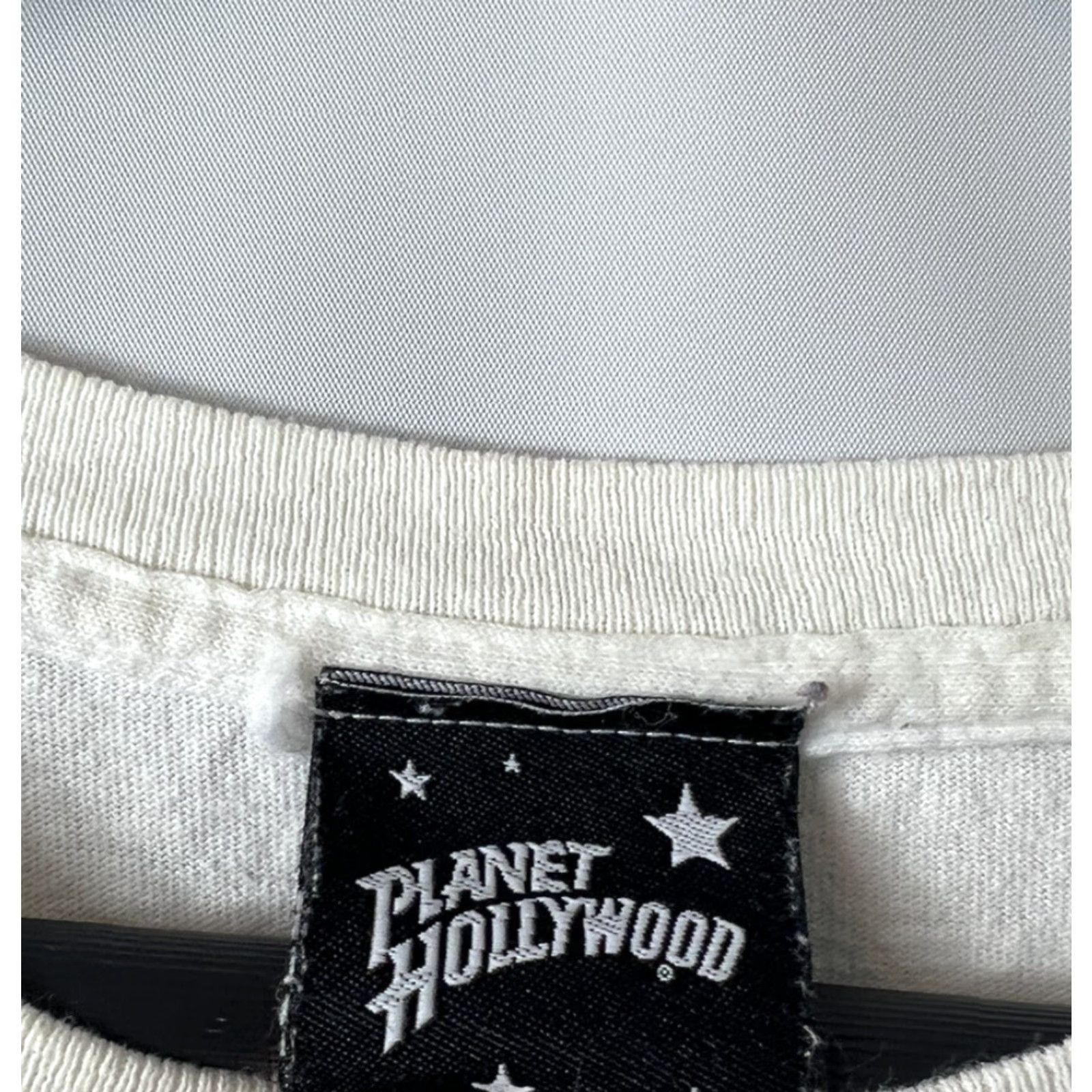 Planet Hollywood VINTAGE Planet Hollywood T-Shirt XL Men White 90s USA Size XL Size US XL / EU 56 / 4 - 4 Thumbnail