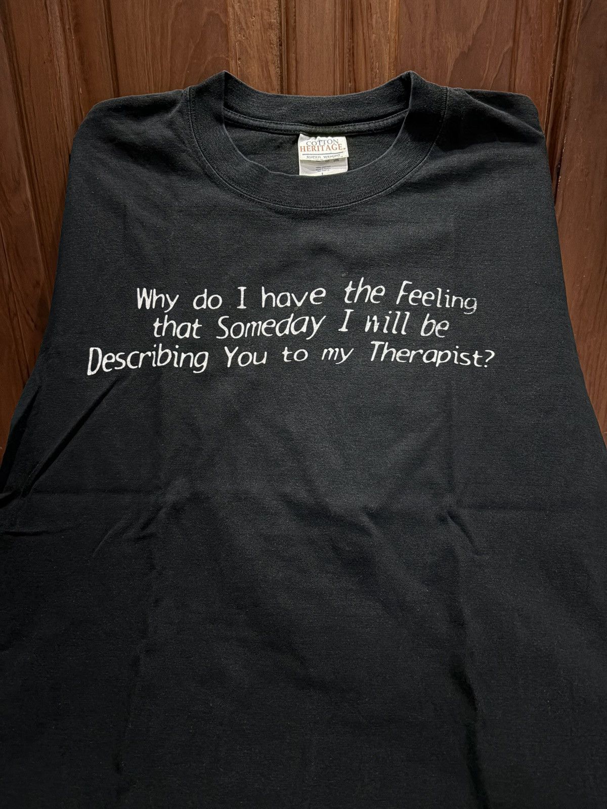 Vintage Vintage Word Tee Size US L / EU 52-54 / 3 - 1 Thumbnail