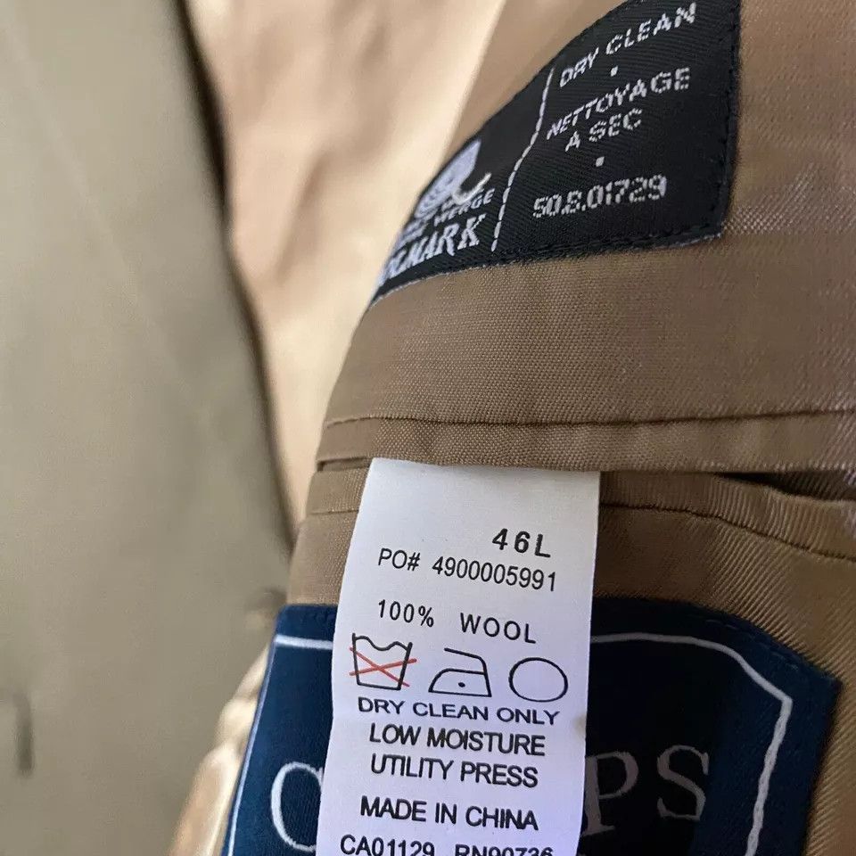 Chaps Chaps Blazer Suit Men's 46L 2 Buttons Formal Wear Jacket Size 46L - 7 Thumbnail