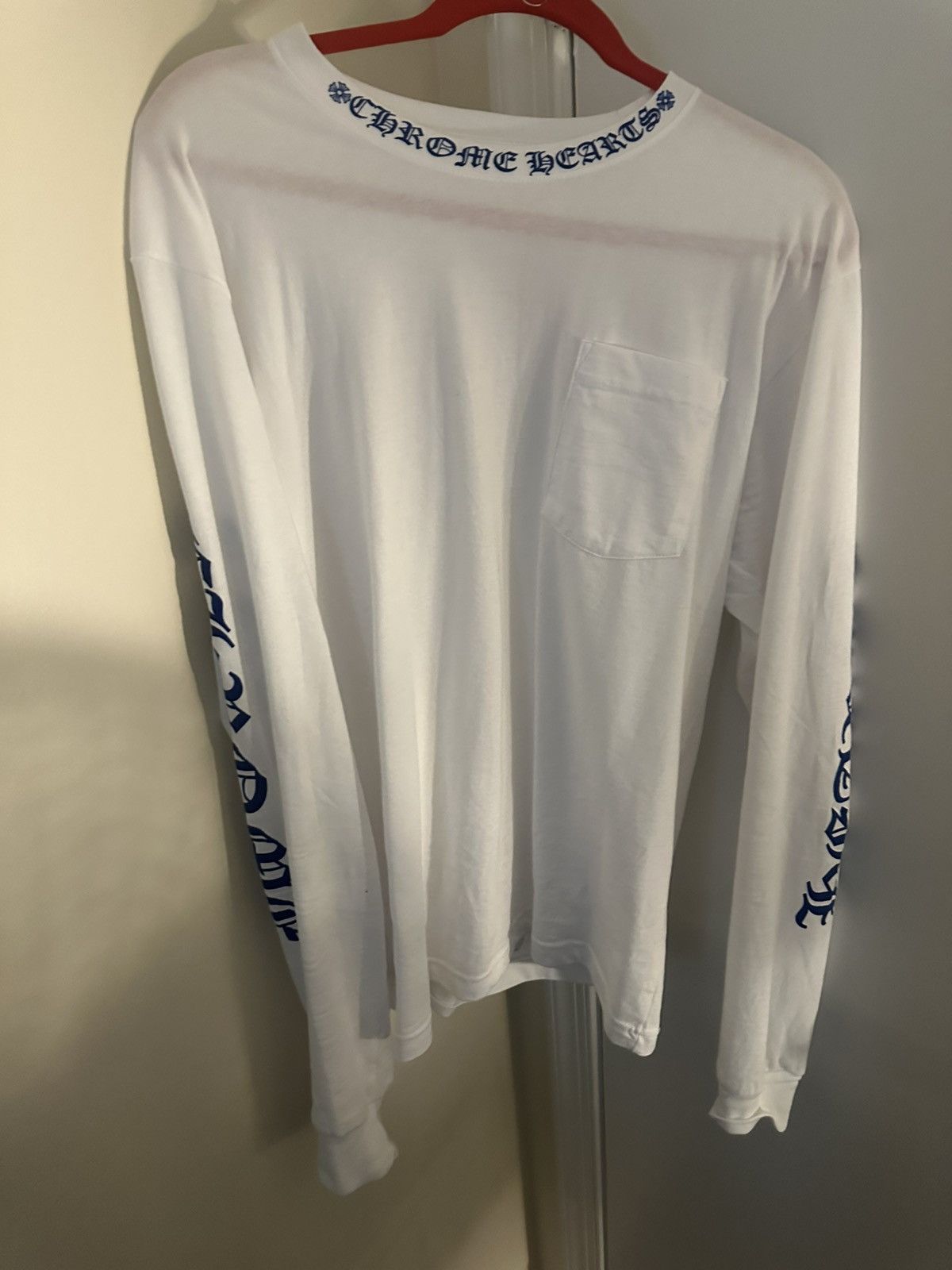 Chrome Hearts Chrome Hearts Blue Long Sleeve Size US L / EU 52-54 / 3 - 2 Thumbnail