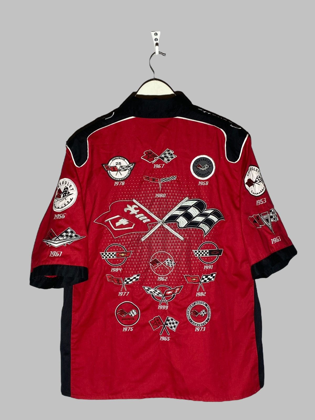 JH Design Vintage JH Design Chevrolet Corvette Racing Shirt F1 Vibes Size US L / EU 52-54 / 3 - 2 Thumbnail