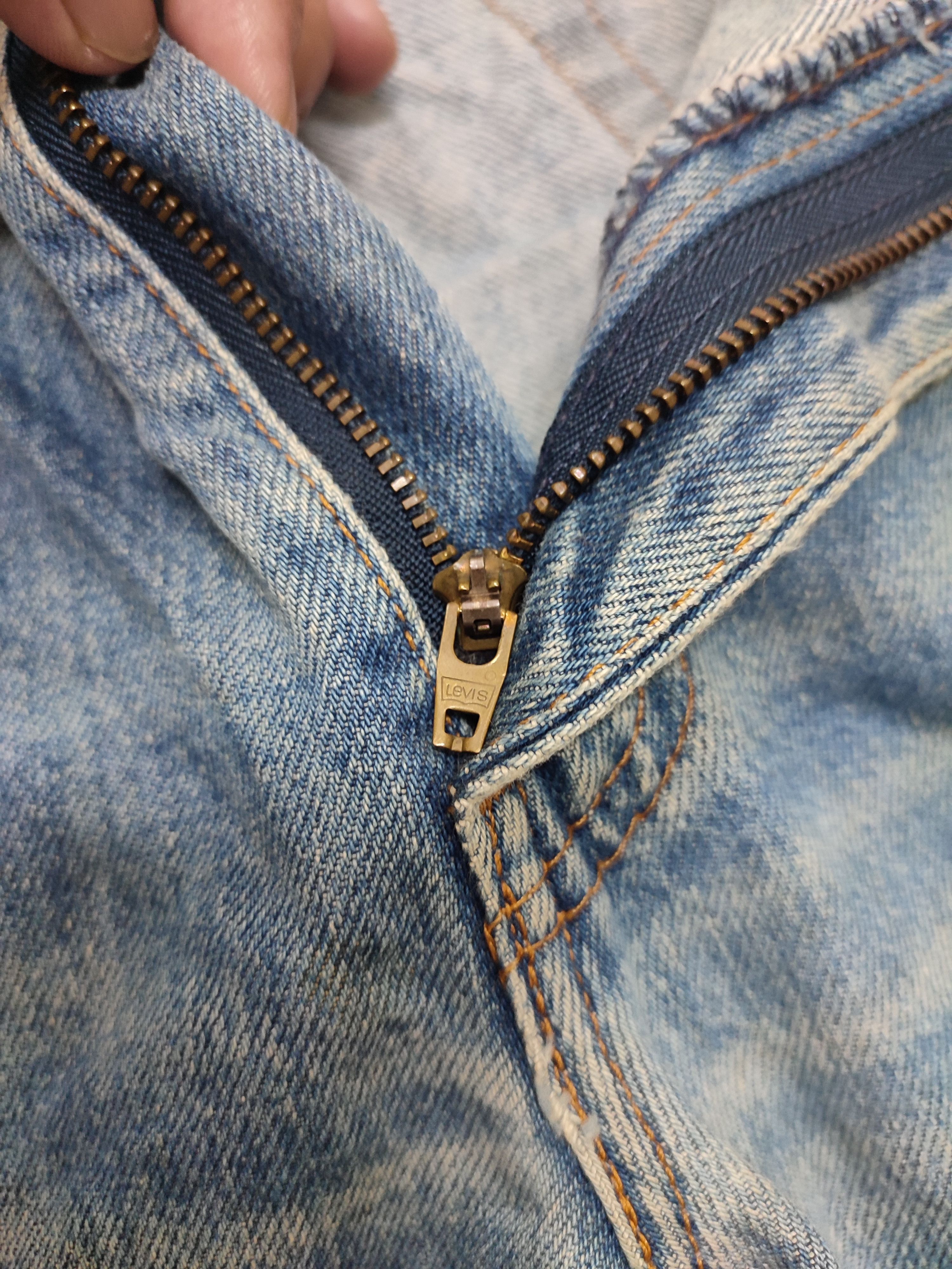 Levi's 90s Levi's Button 501 Distressed Denim Size US 36 / EU 52 - 7 Thumbnail