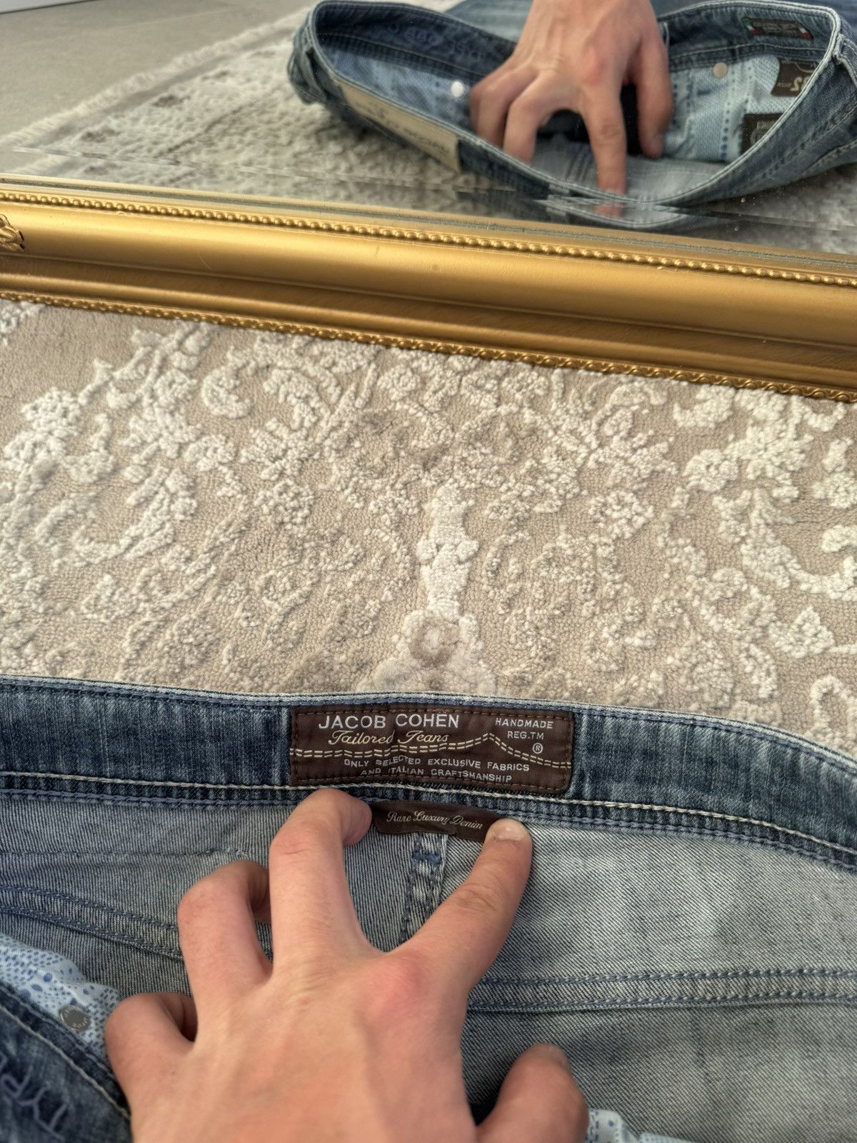 Jacob Cohen Jacob Cohen Jeans Size 32 Blue Designer Made in Italy Size US 32 / EU 48 - 8 Thumbnail