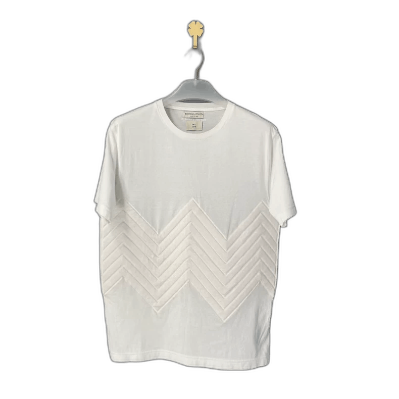 Bottega Veneta Bottega Veneta Men's Triangular T-Shirt-yf Size US S / EU 44-46 / 1 - 1 Thumbnail