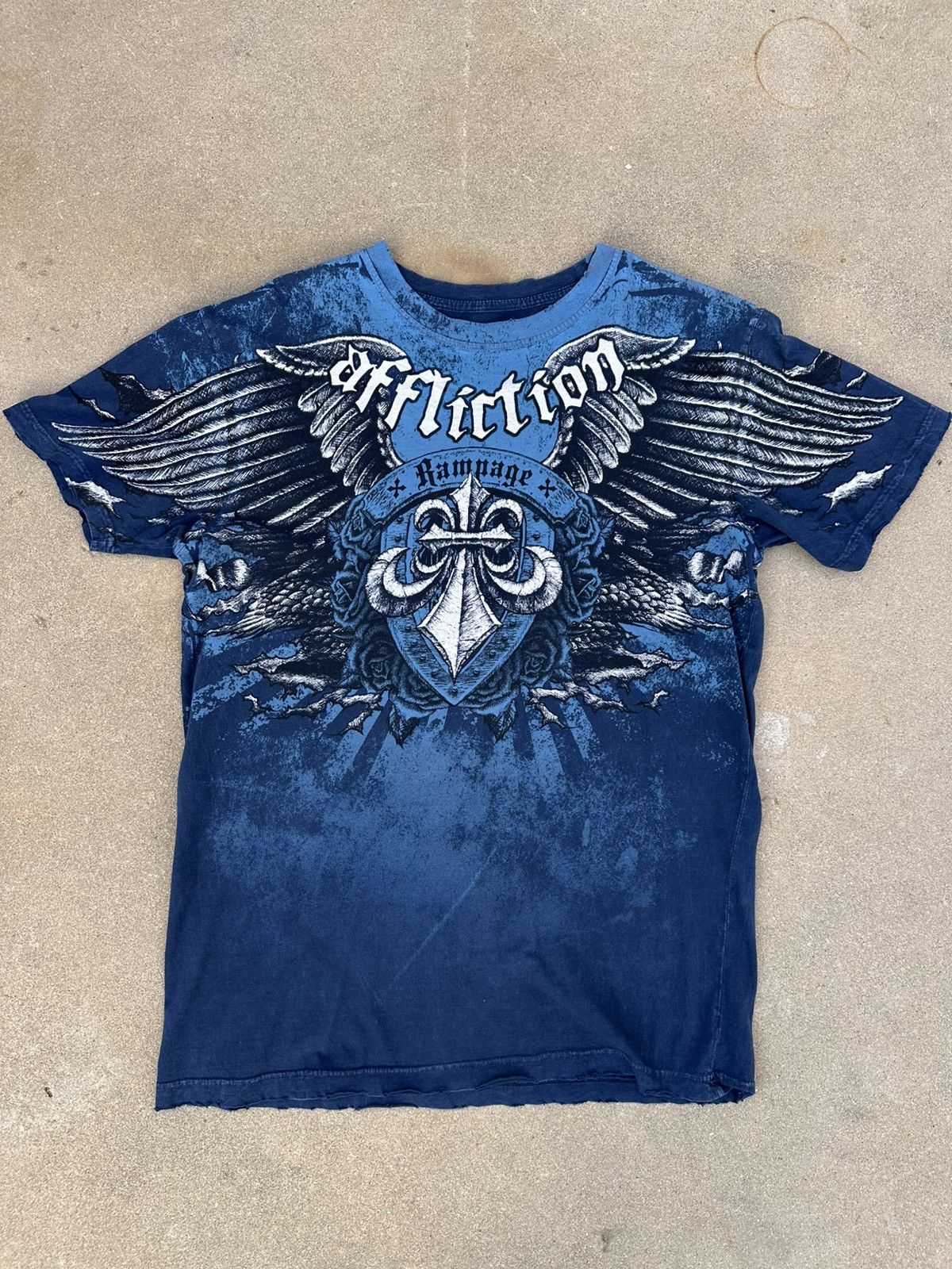 Affliction × UFC Affliction Rampage Jackson collab shirt size large Size US L / EU 52-54 / 3 - 1 Thumbnail