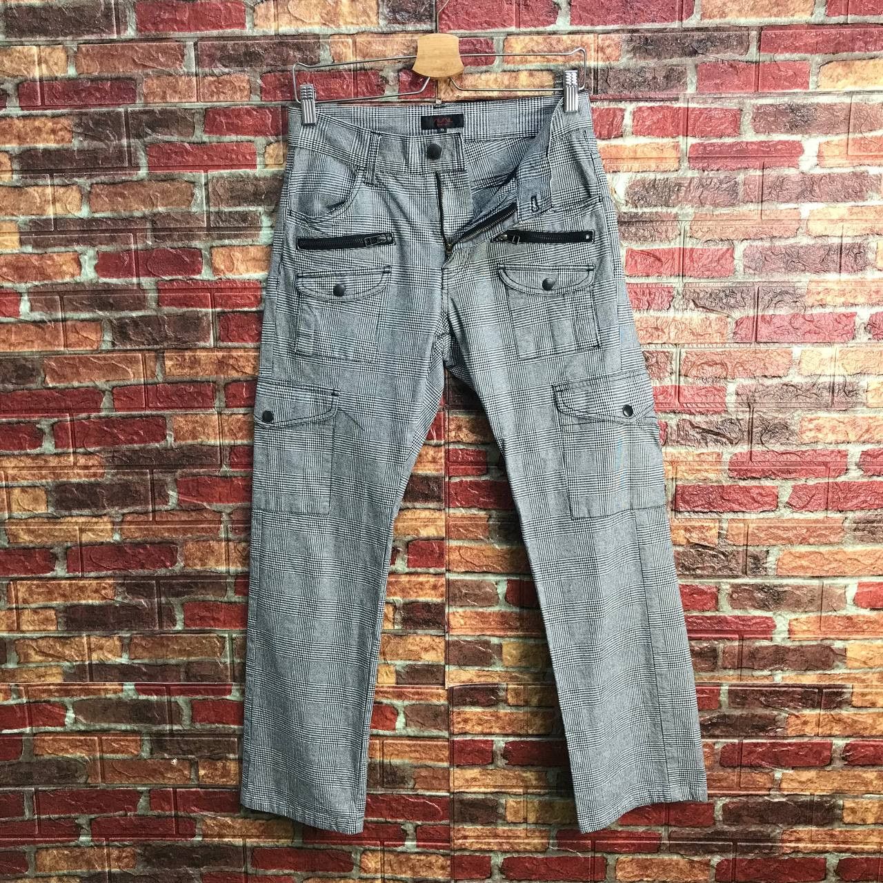 Japanese Brand Japanese Avail Bondage Cyberpunk Multi-Pocket Cargo Buckle Size US 28 / EU 44 - 13 Thumbnail