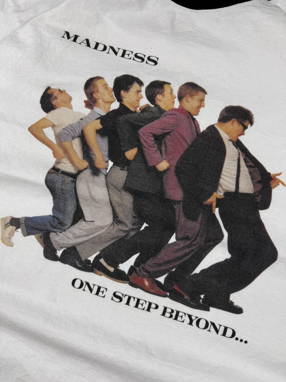 Band Tees Vintage 00s Madness one step beyond graphic ringer tee Size US XL / EU 56 / 4 - 6 Thumbnail