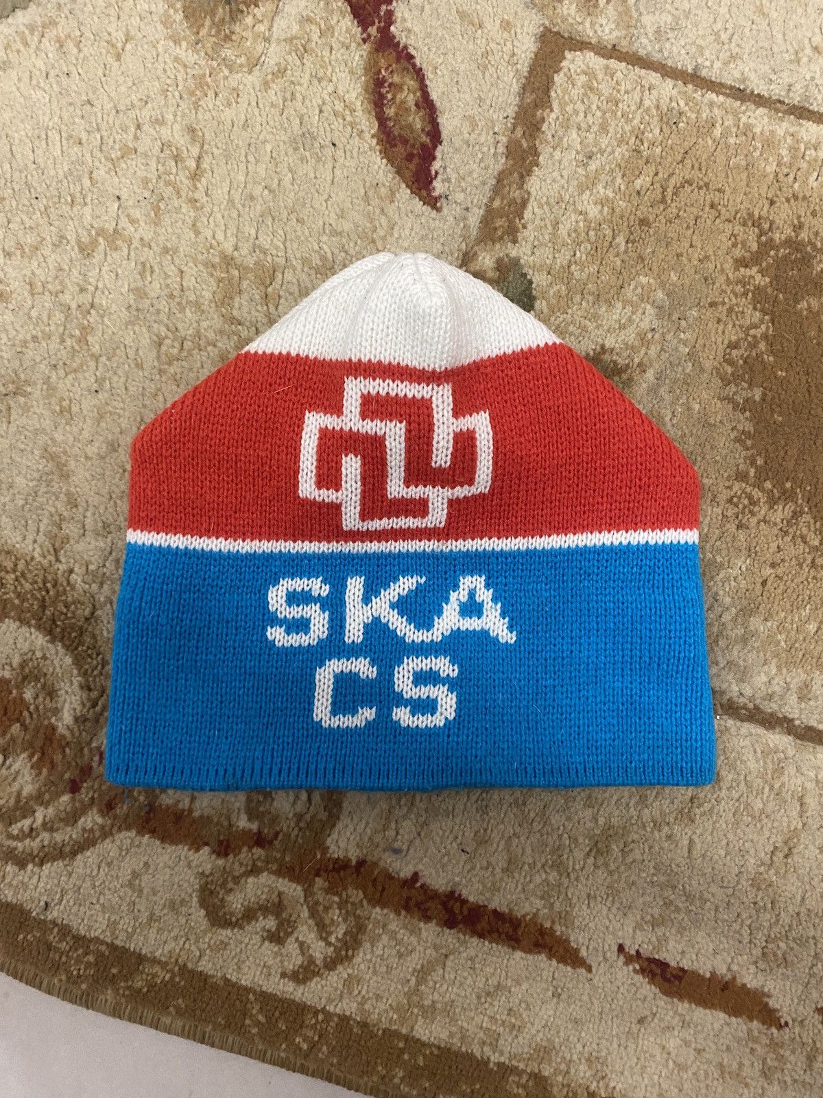Vintage Genuine Credit Suisse SKA CS Ski Cap Hat