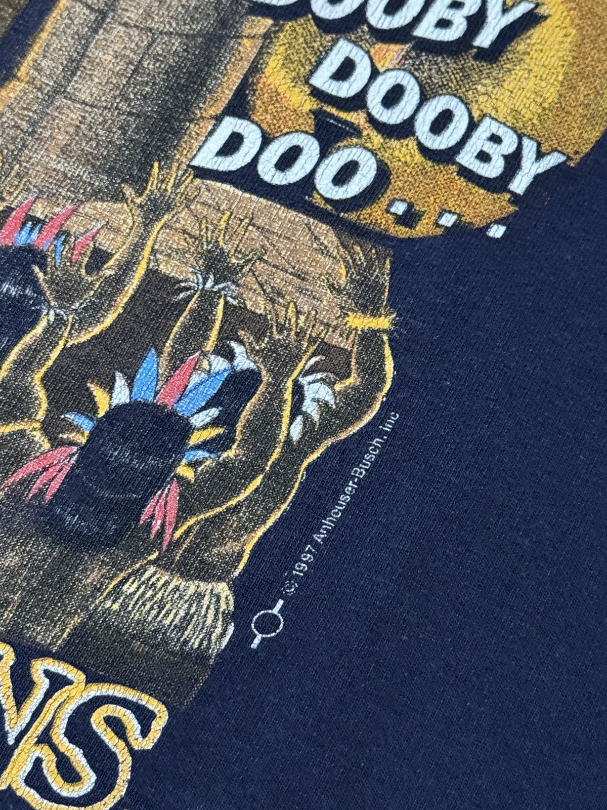 Budweiser Bud Ice Penguins Dooby Doody Budweiser Beer L 90s T Shirt Size US L / EU 52-54 / 3 - 3 Thumbnail