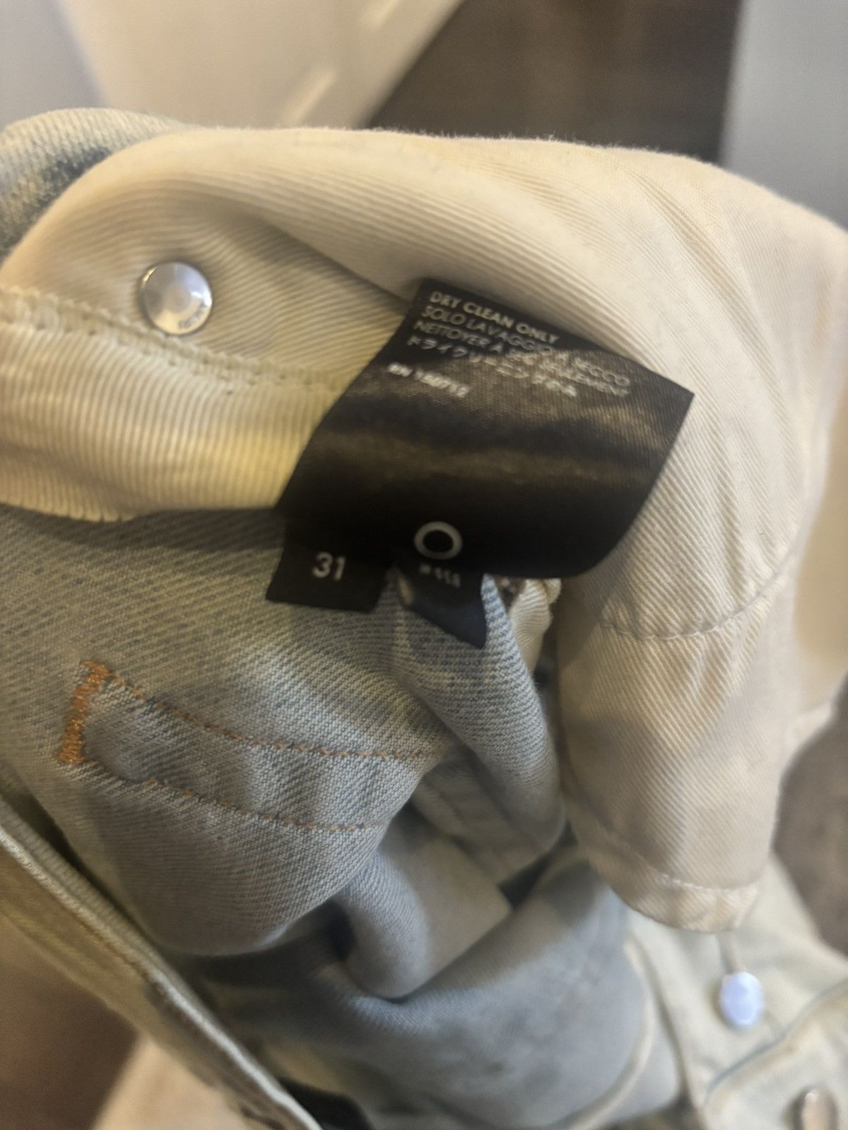 Amiri Amiri Jeans Leather Star Size 31 Size US 31 - 5 Thumbnail